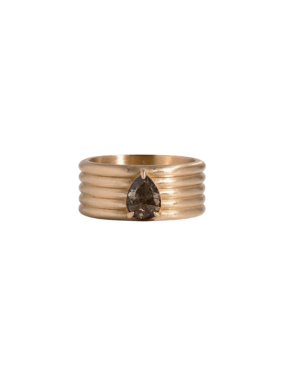 Salt + Pepper Diamond Carleen Ring 1.12ct