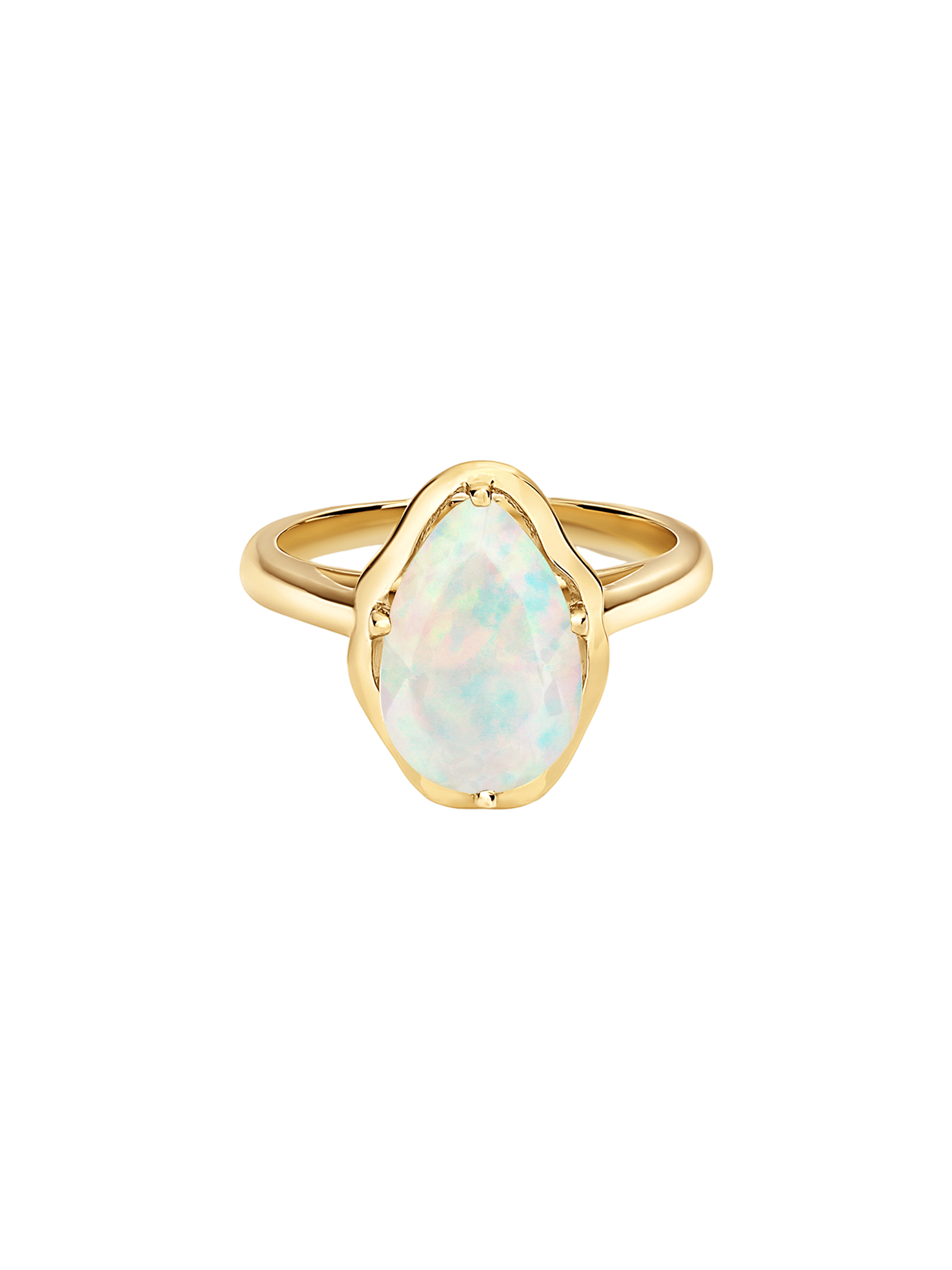 Glow ring ethiopian opal