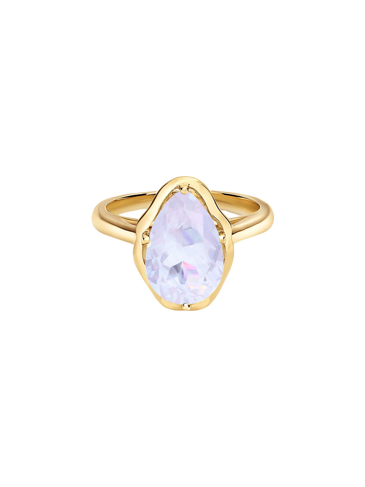 Glow ring lavender quartz