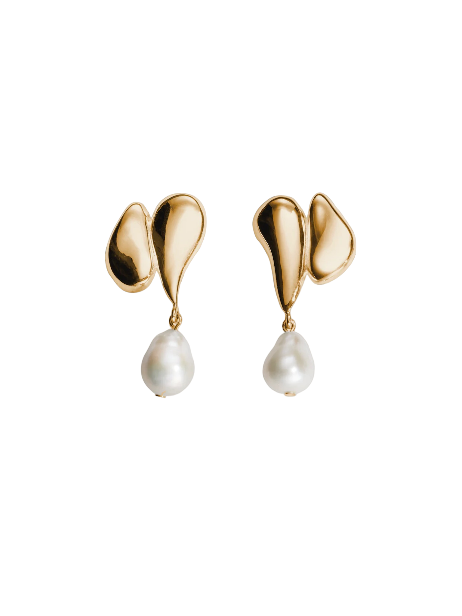 Elvira earrings gold vermeil