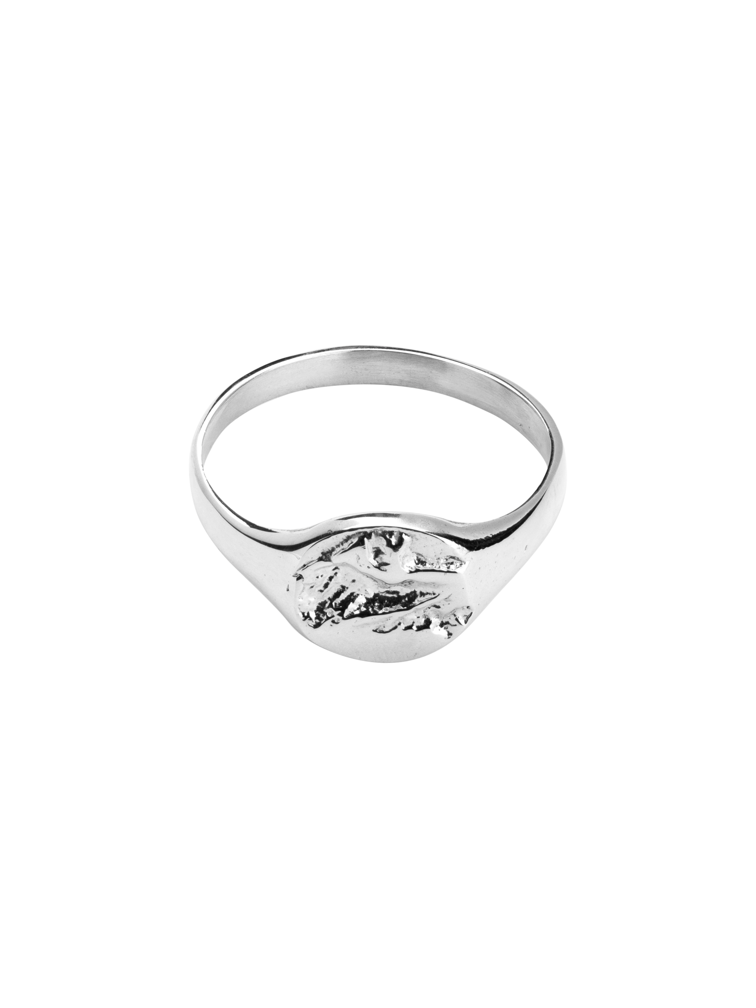 Molten signet ring