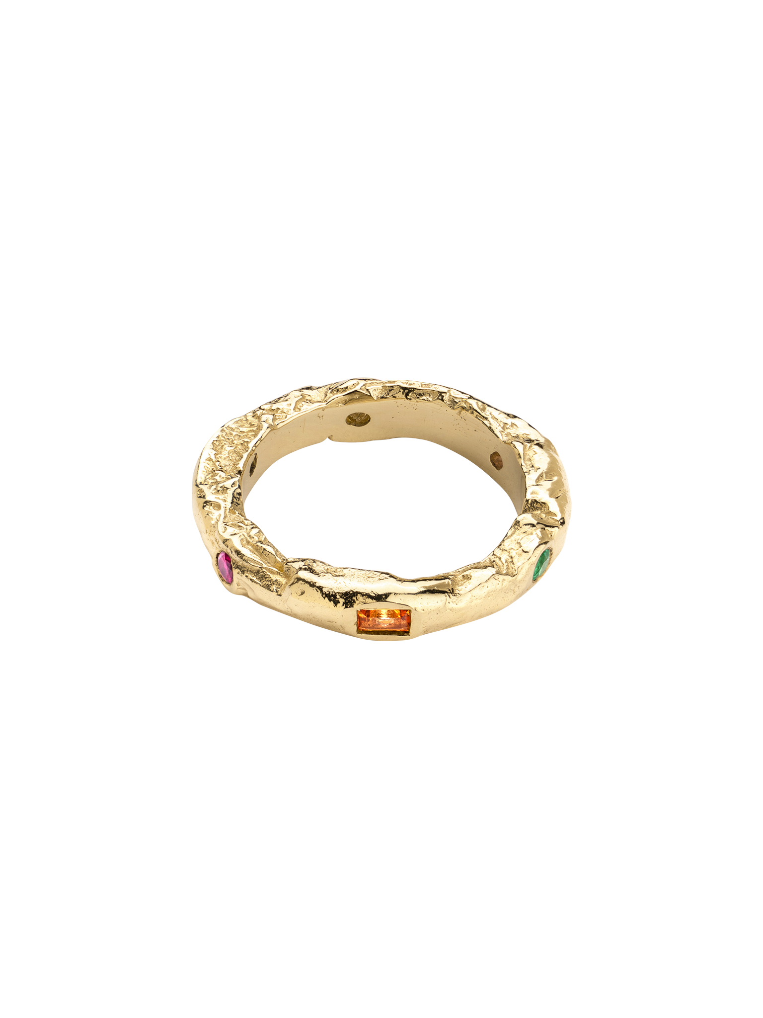 Molten treasure ring