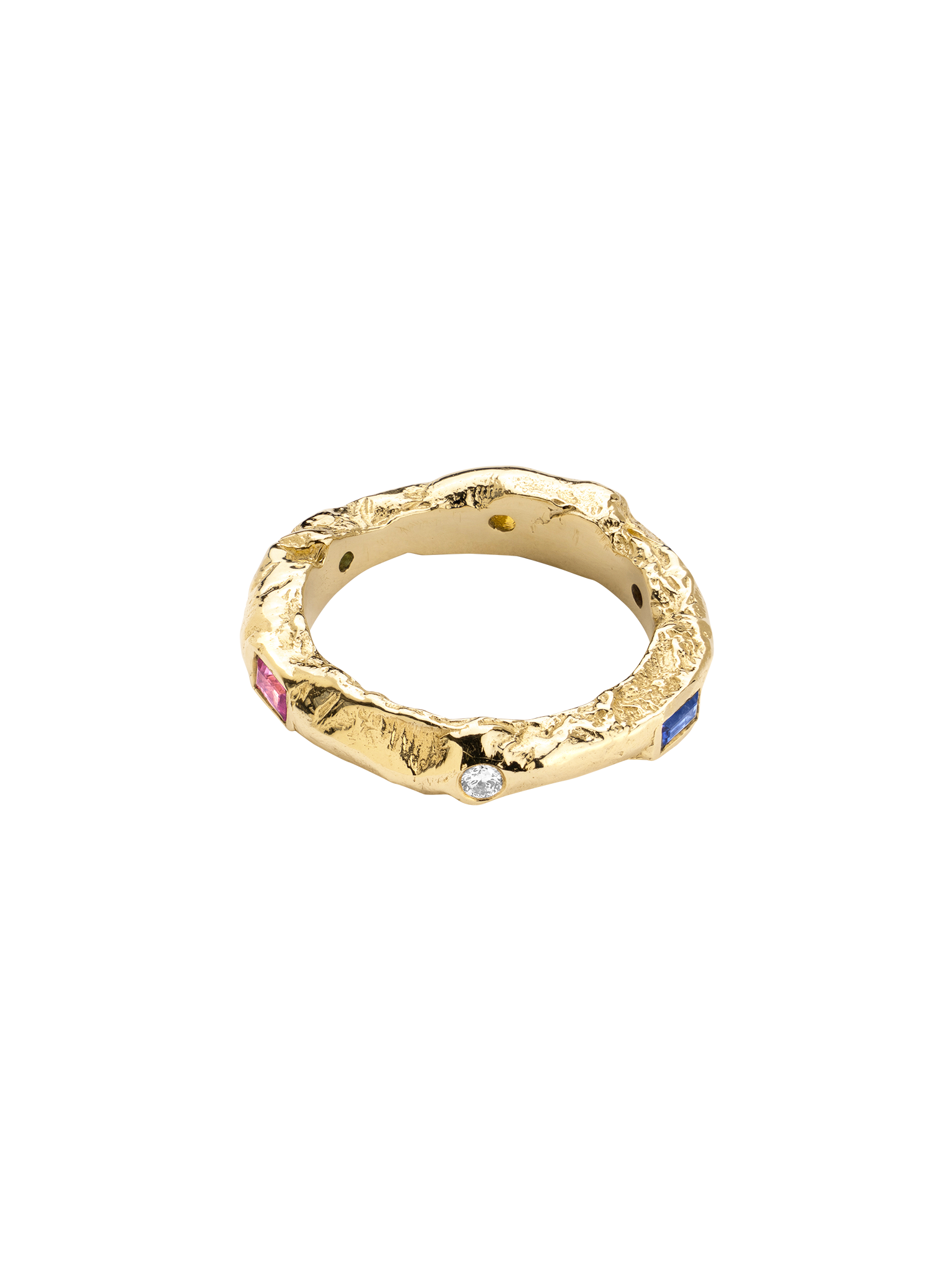 Molten treasure ring