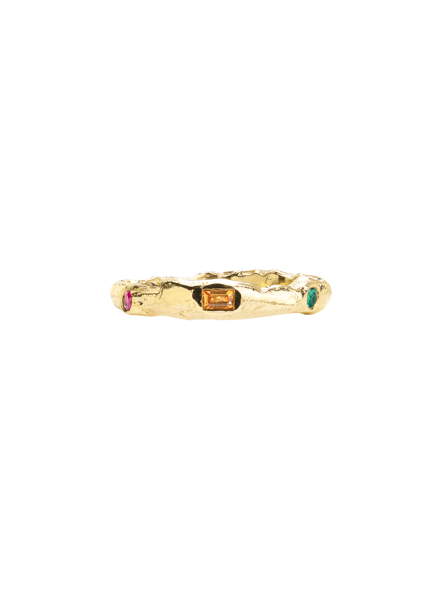 Molten treasure ring