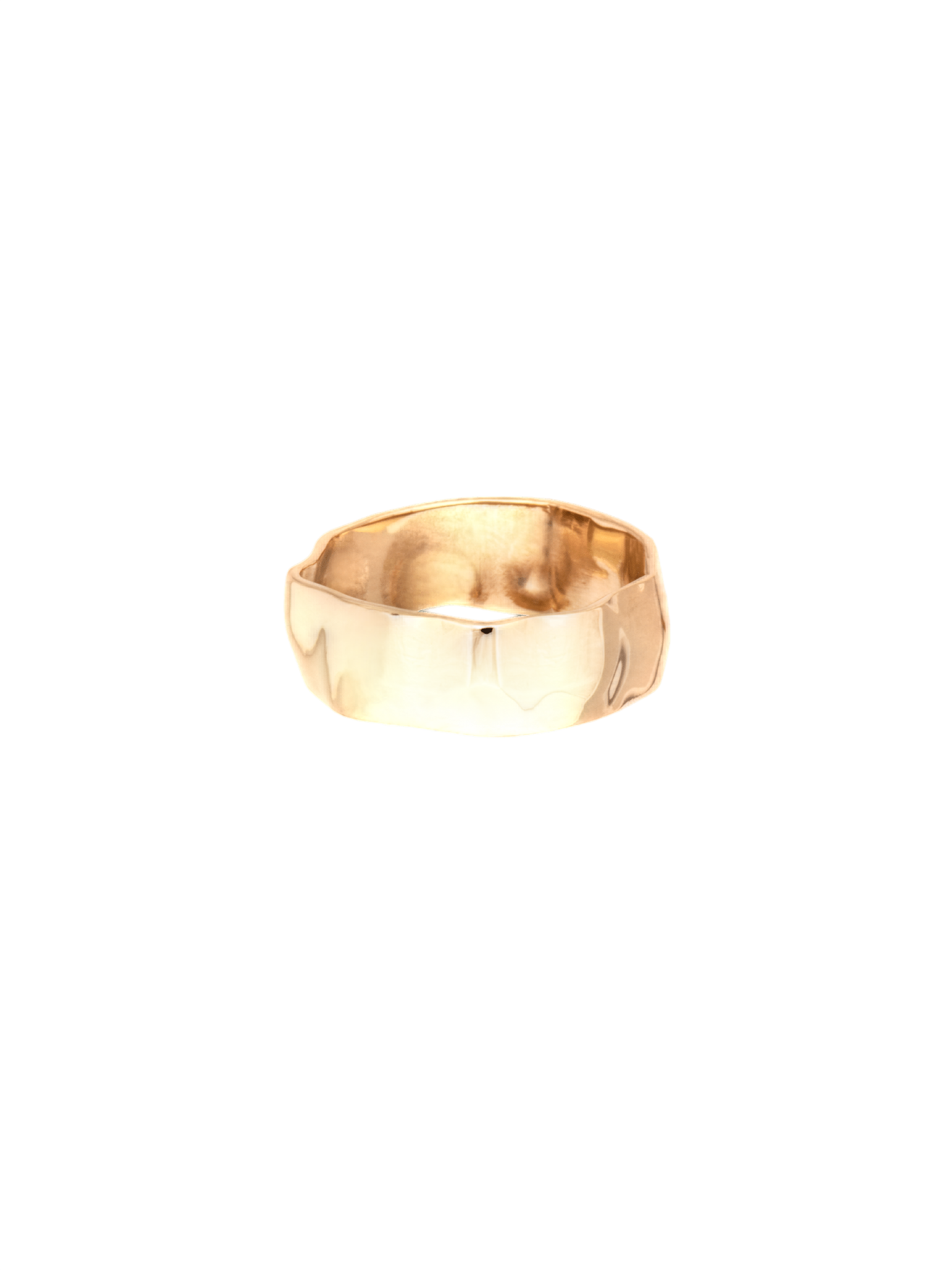 Gold Imperfection Small Ring