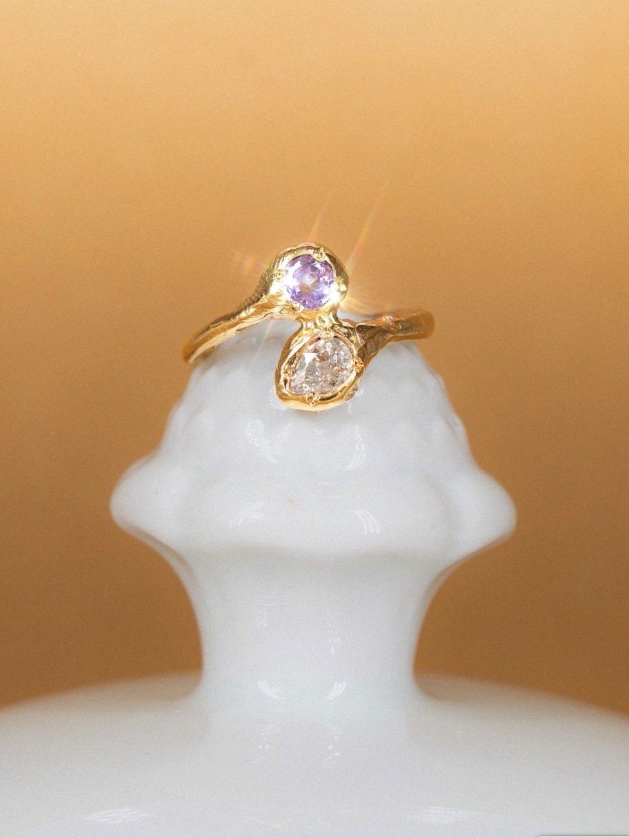 TOI & MOI saphir violet diamant photo