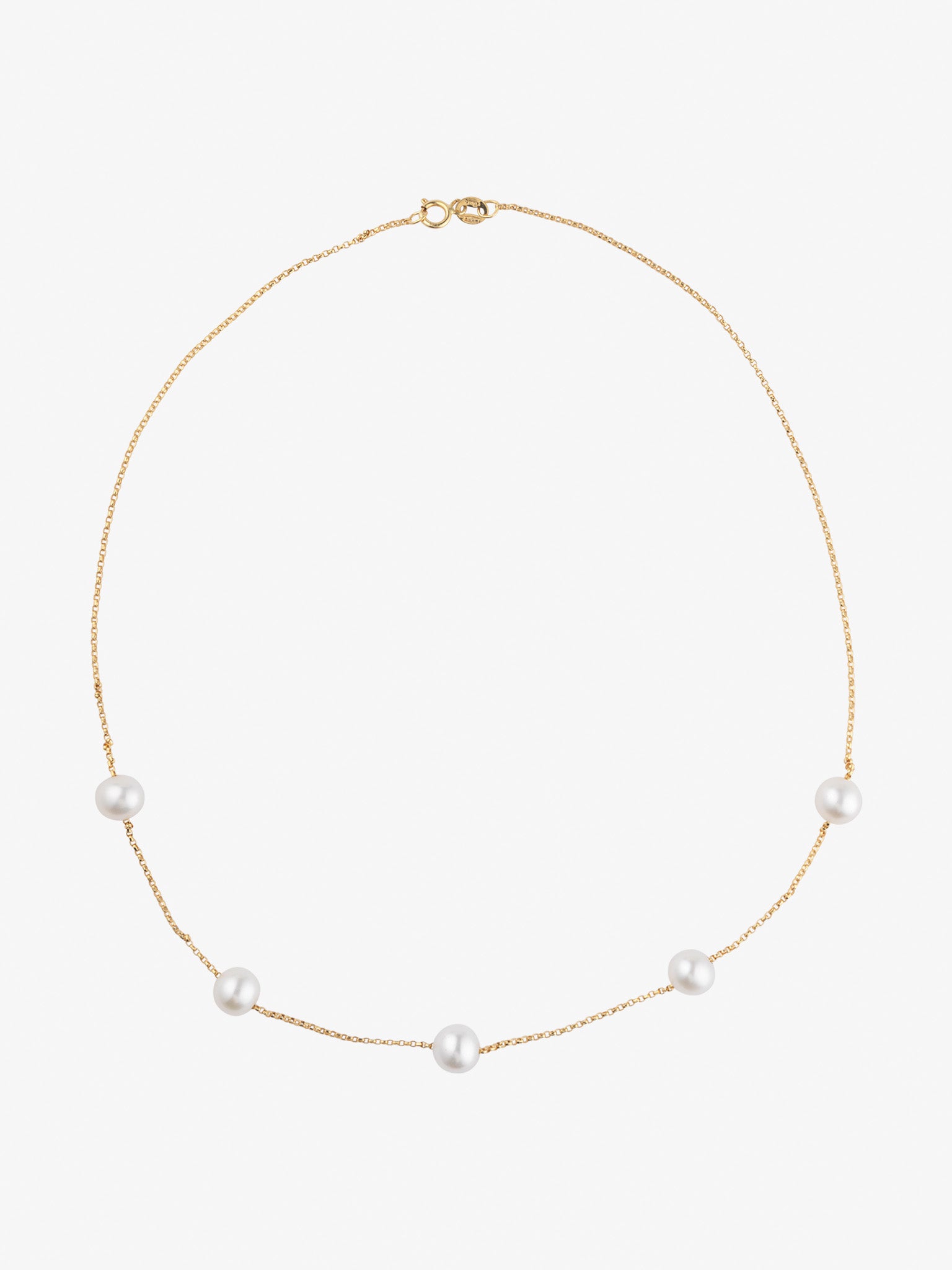 Frost in may pearl necklace