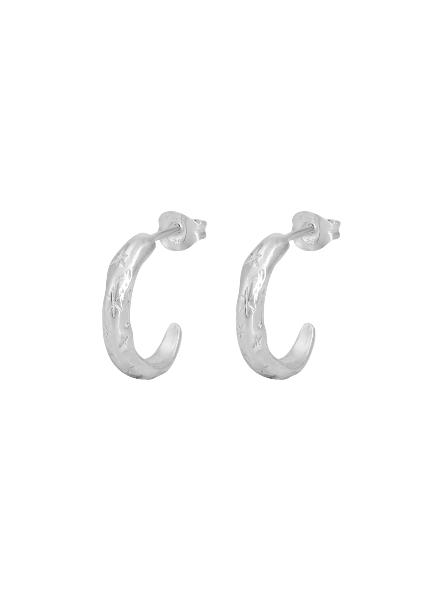 Celestial small hoops