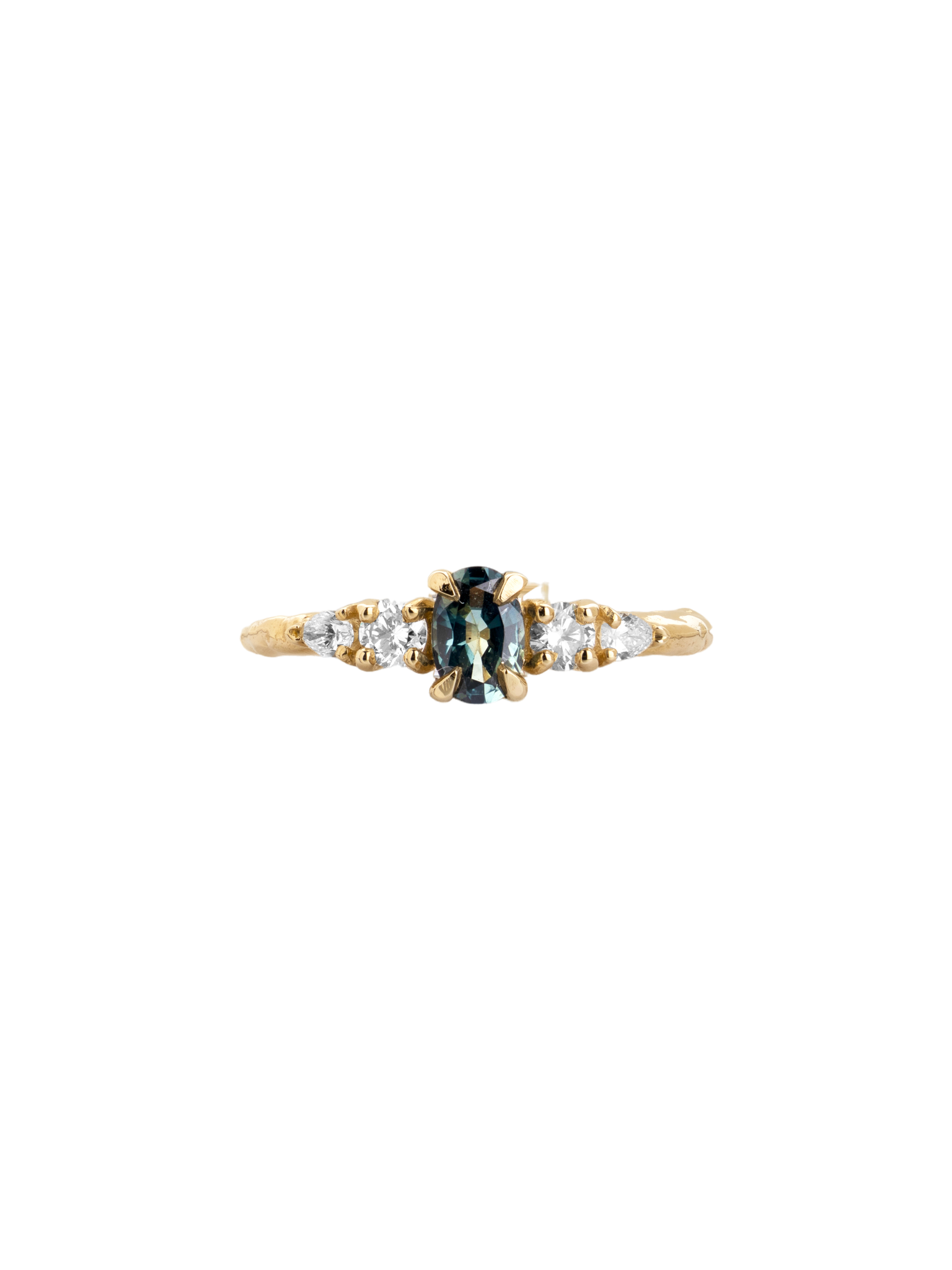 Gianna sapphire & diamond engagement ring