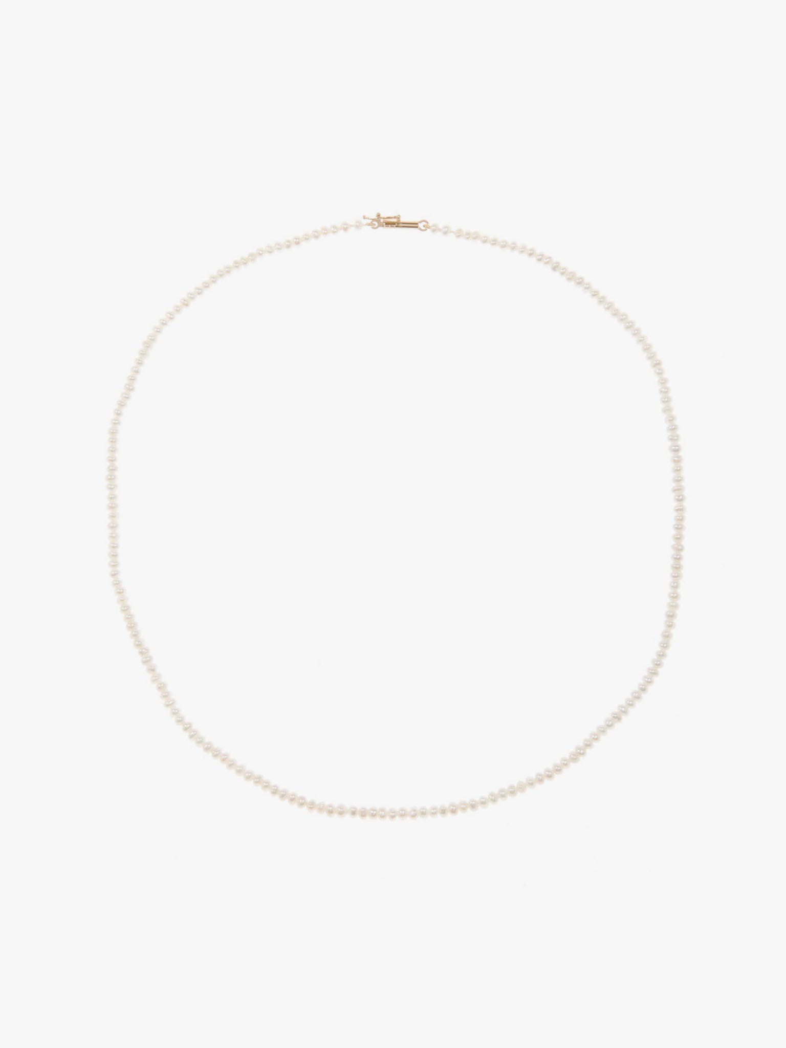 Pearl shoreline necklace