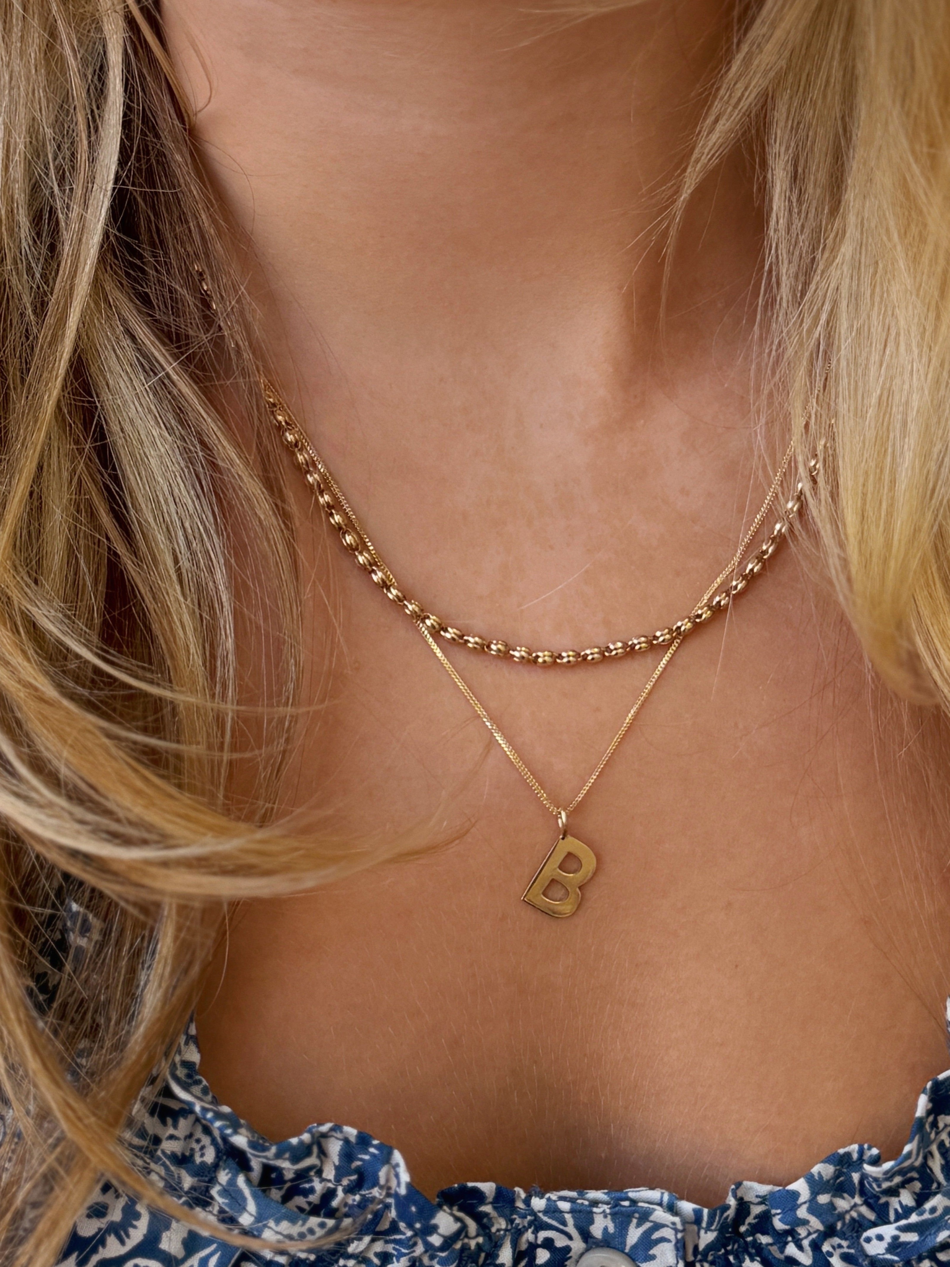 Golden Bud Necklace