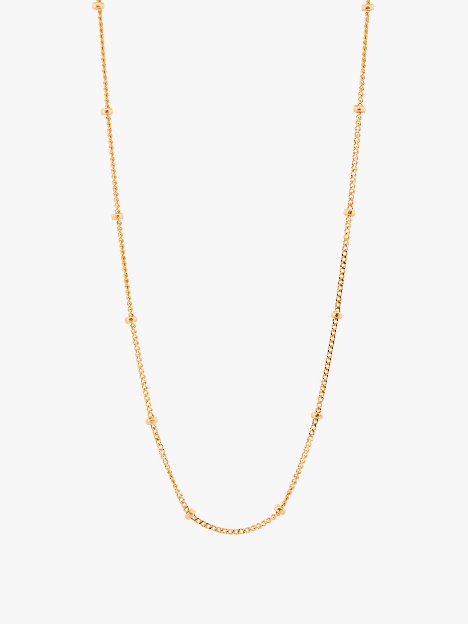Satellite chain necklace
