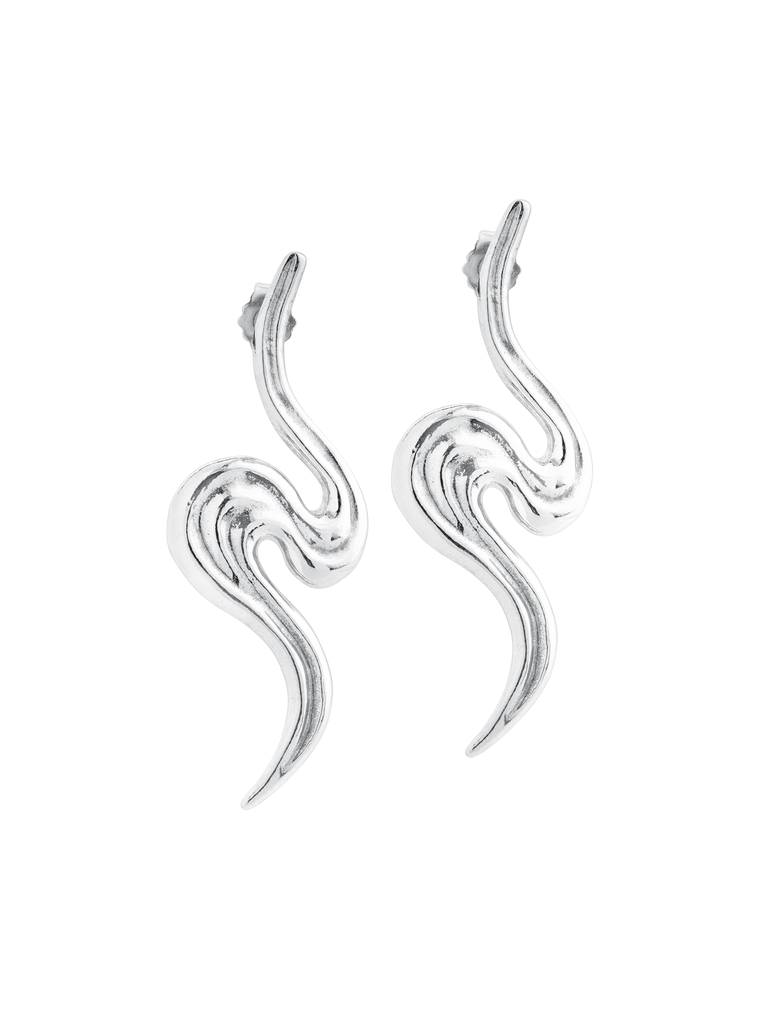 Simone earrings silver