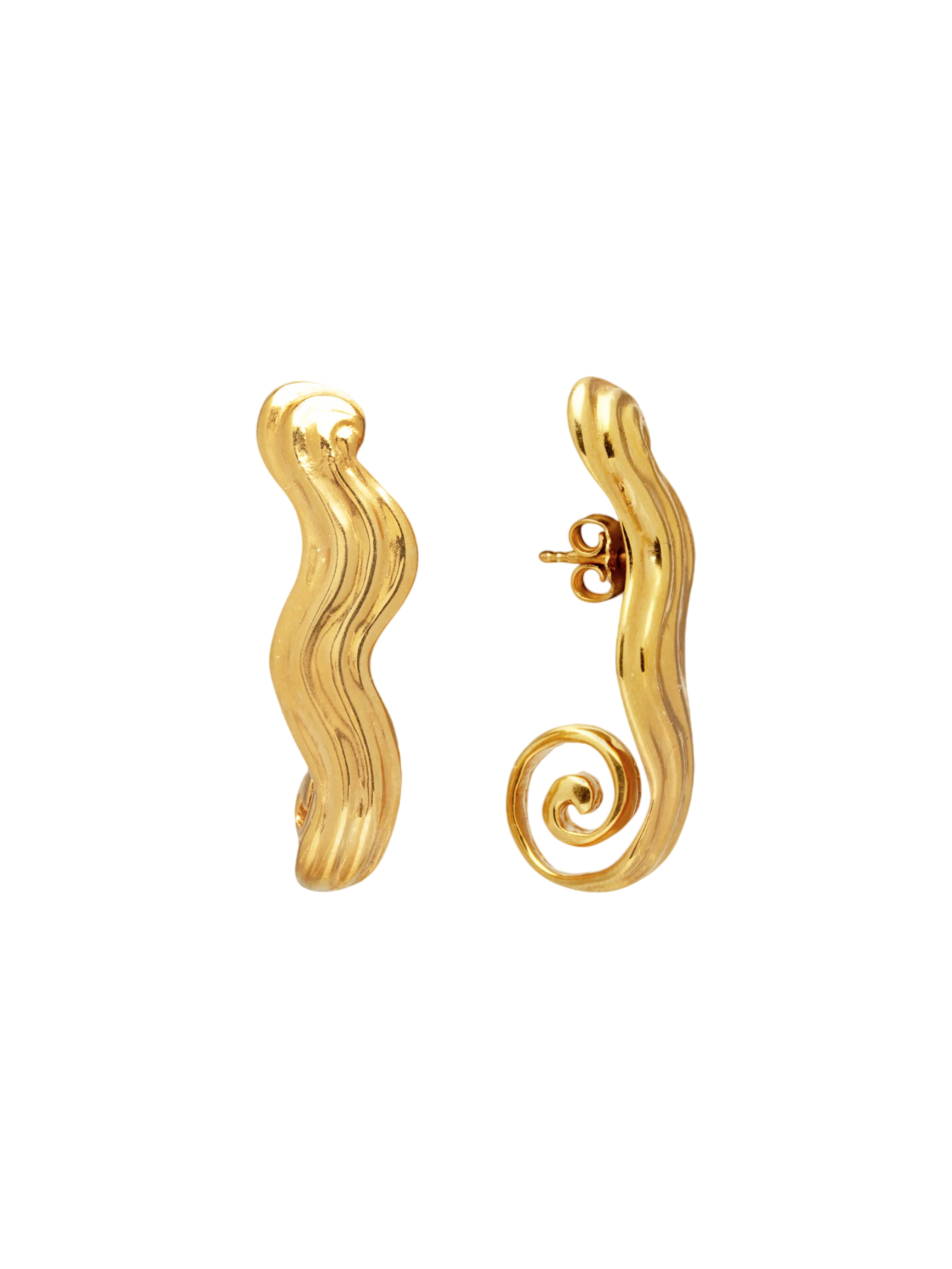 Freja earrings gold