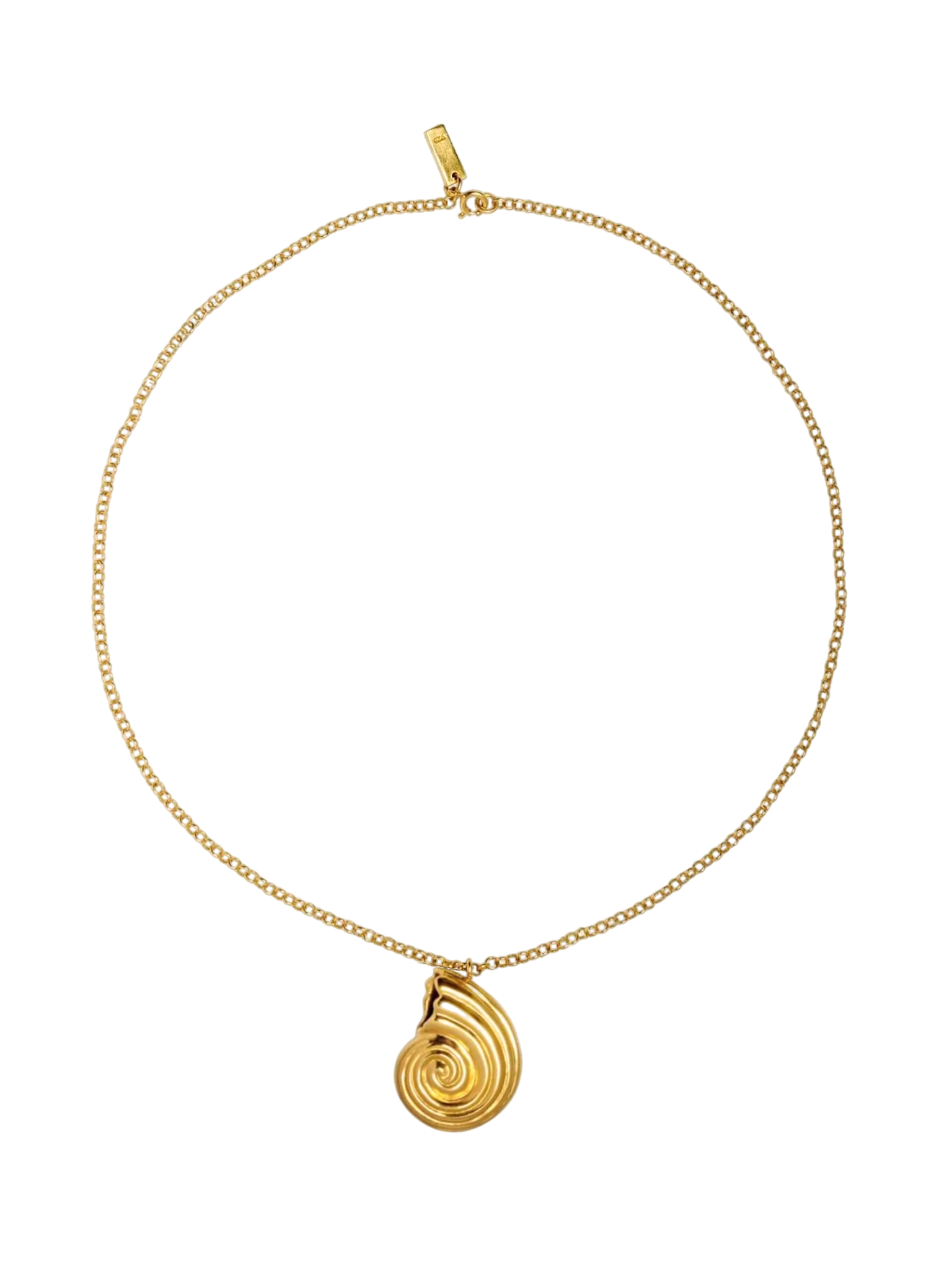 Bast necklace gold 