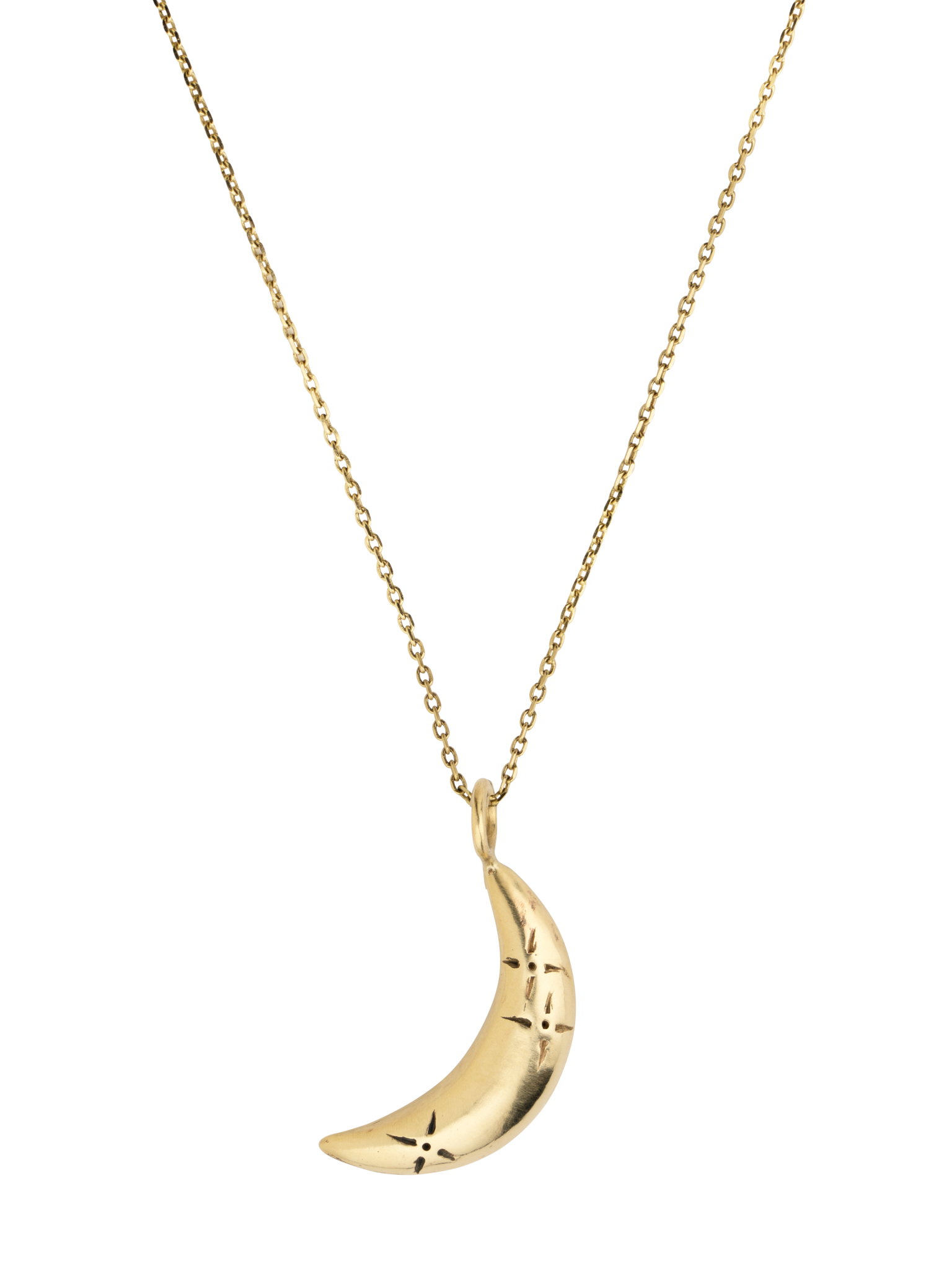 Night moon necklace