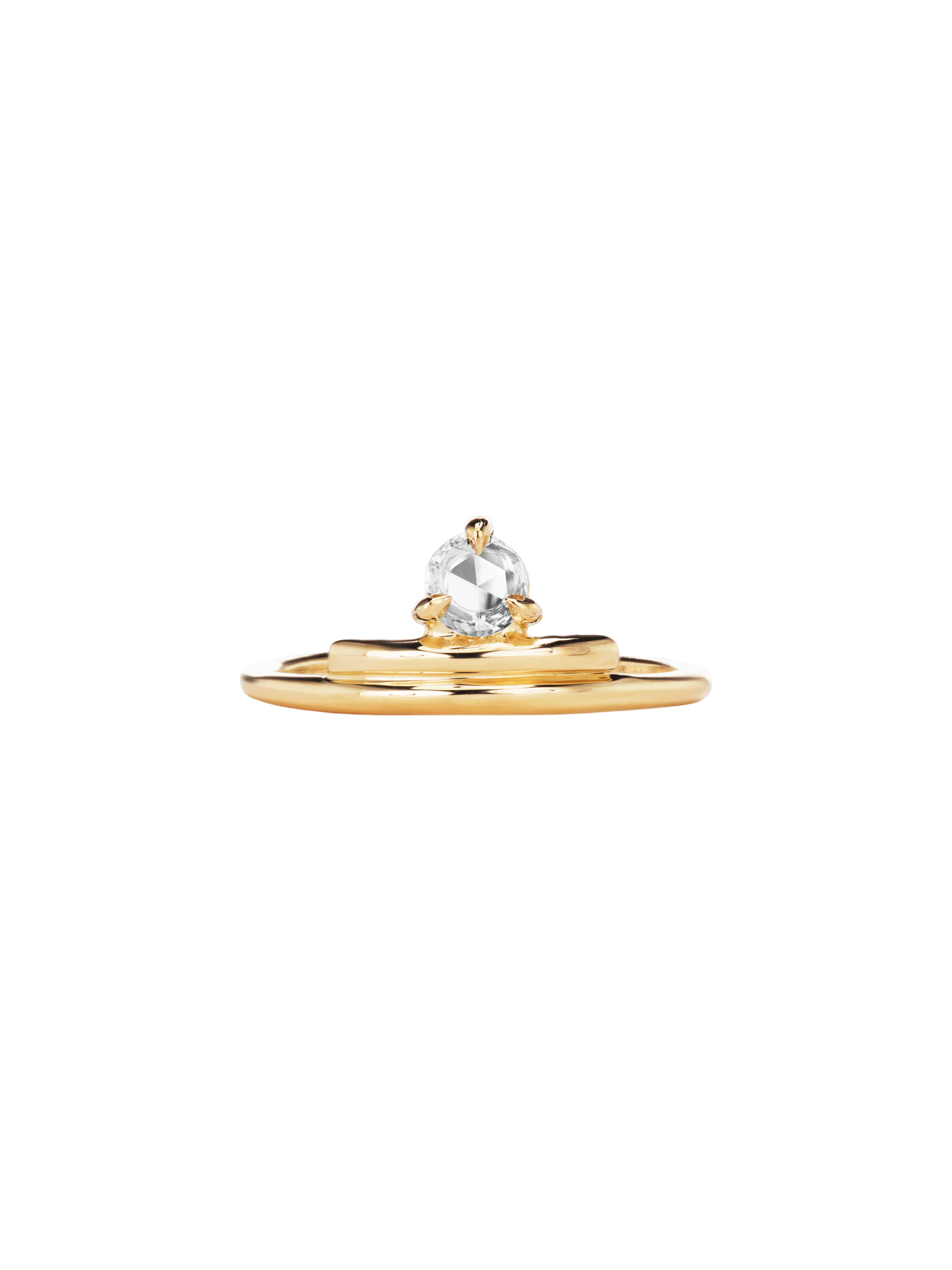 Leroux solitaire, diamond