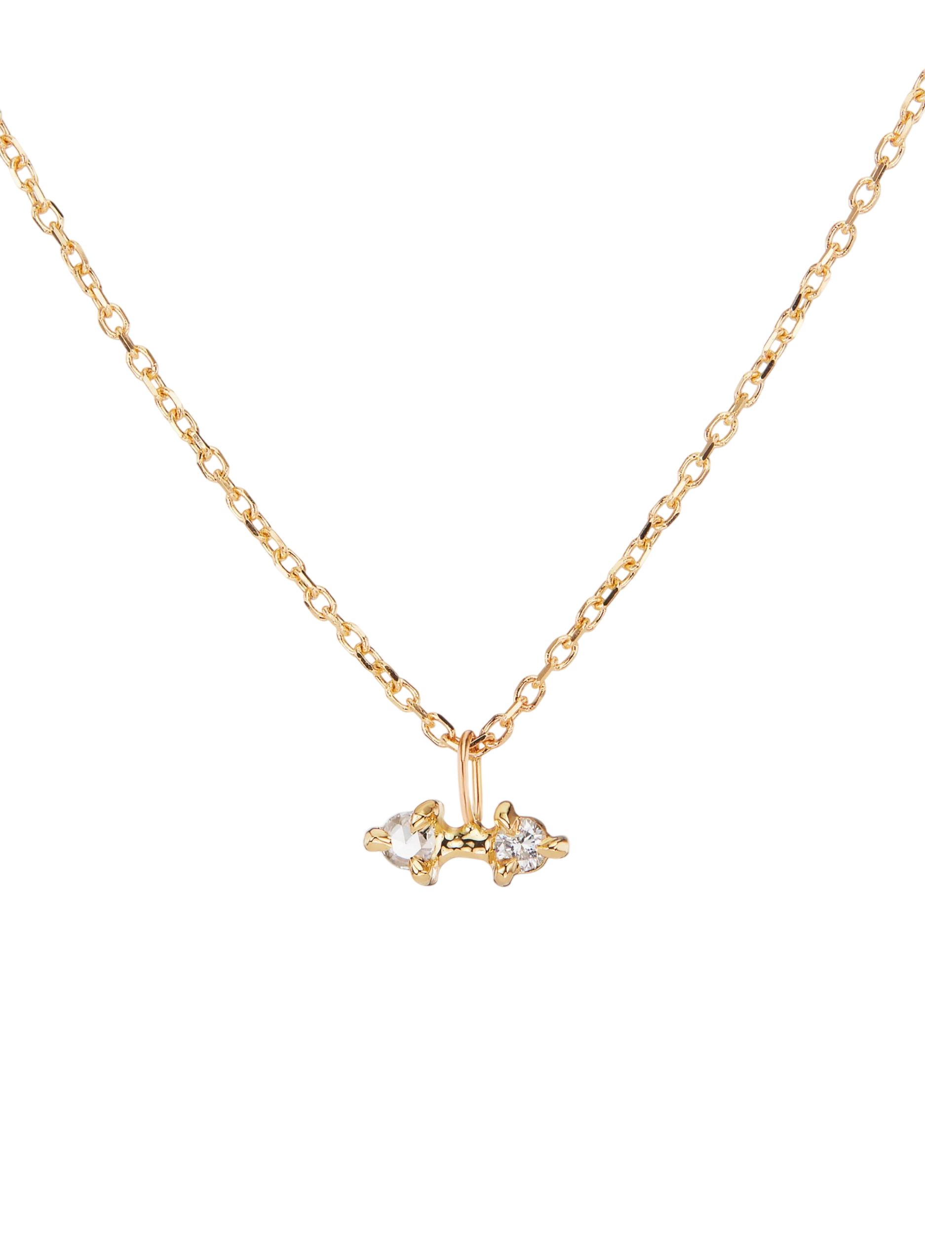sloane necklace, diamond