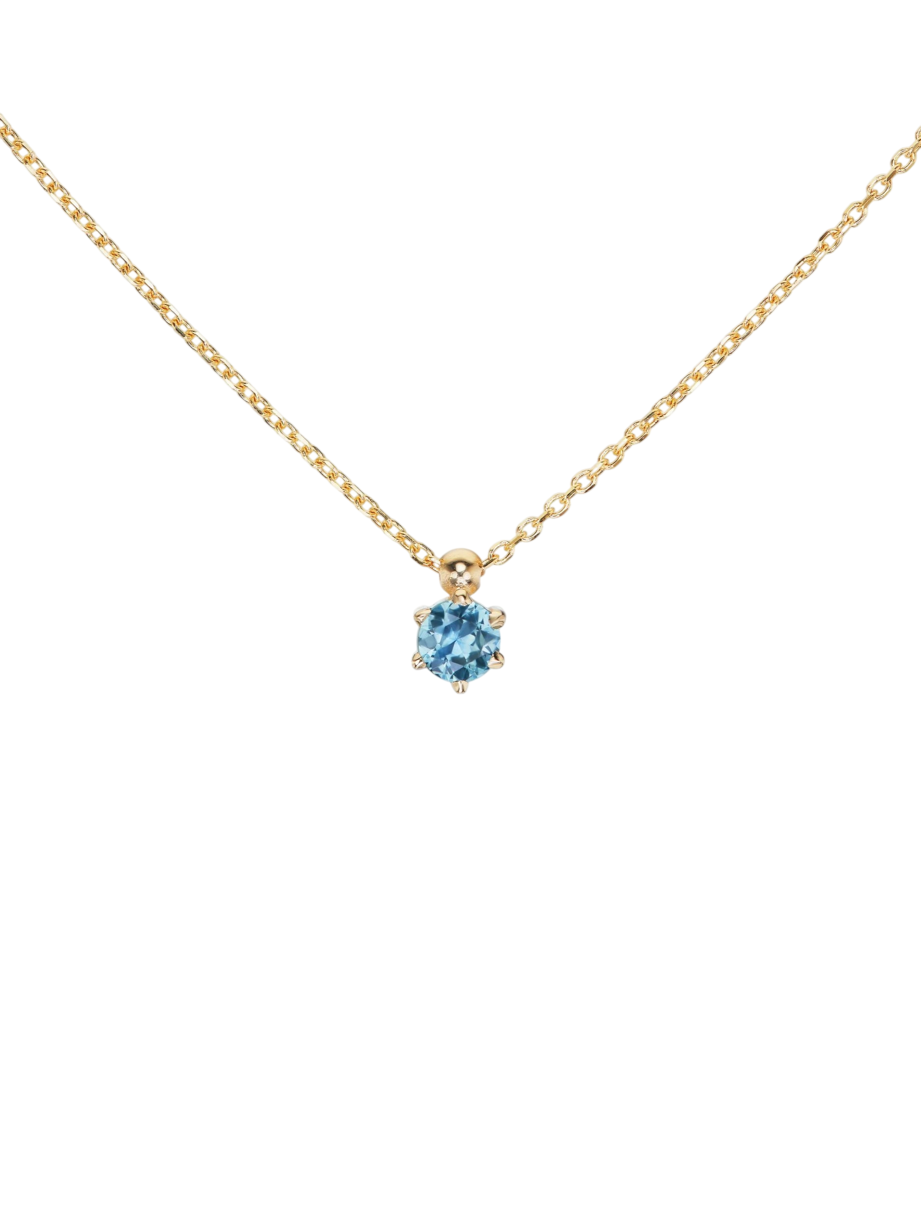 astor necklace, sapphire