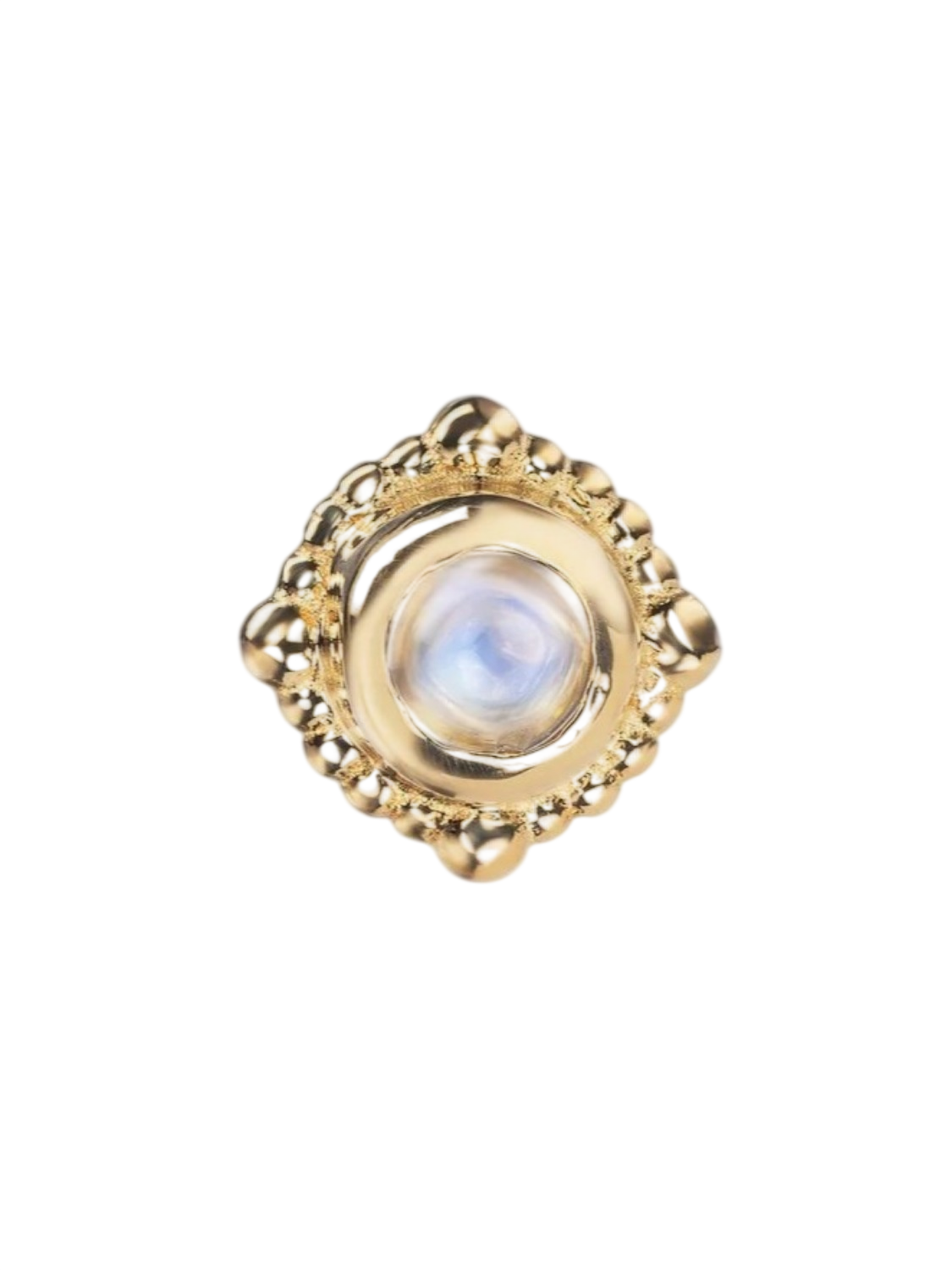 mari earring, moonstone photo