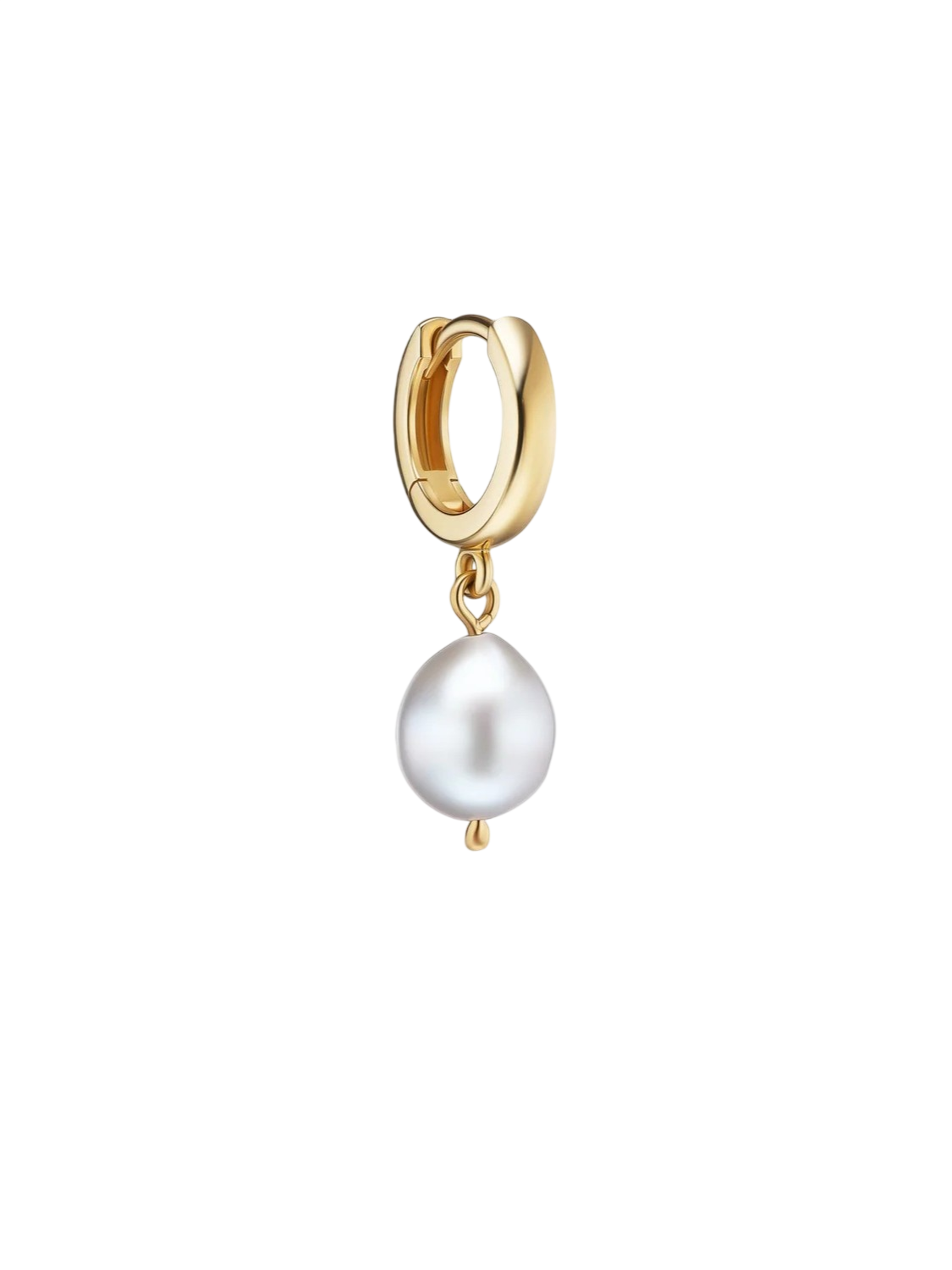 vesper pearl hoops photo