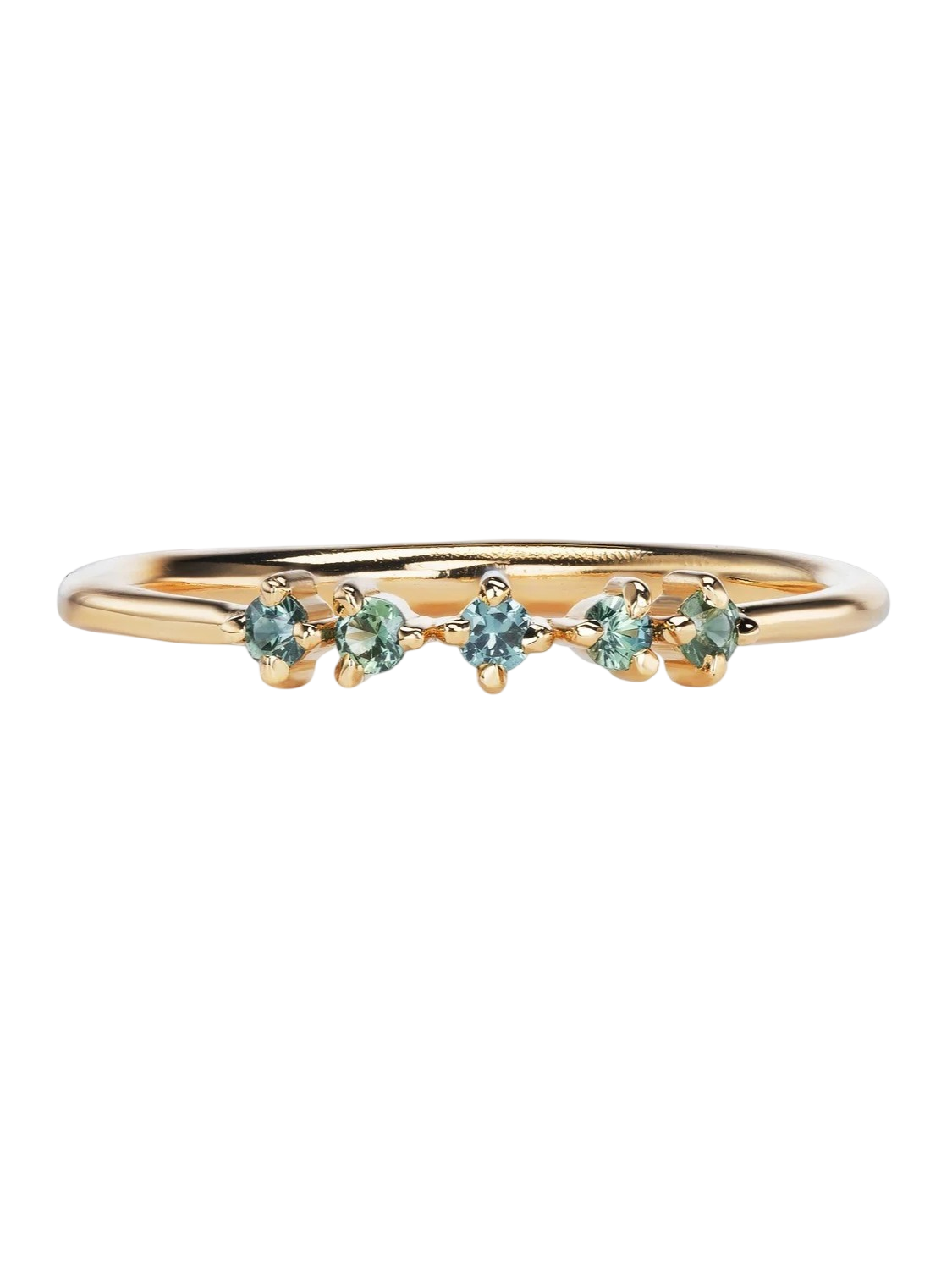 cascade ring, sapphire photo