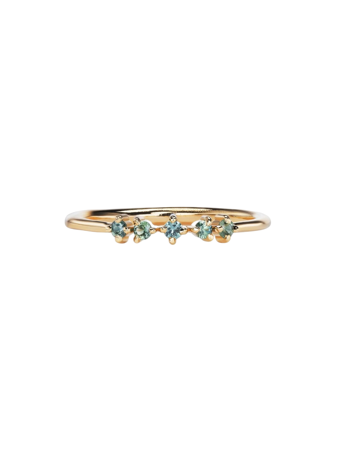 cascade ring, sapphire photo