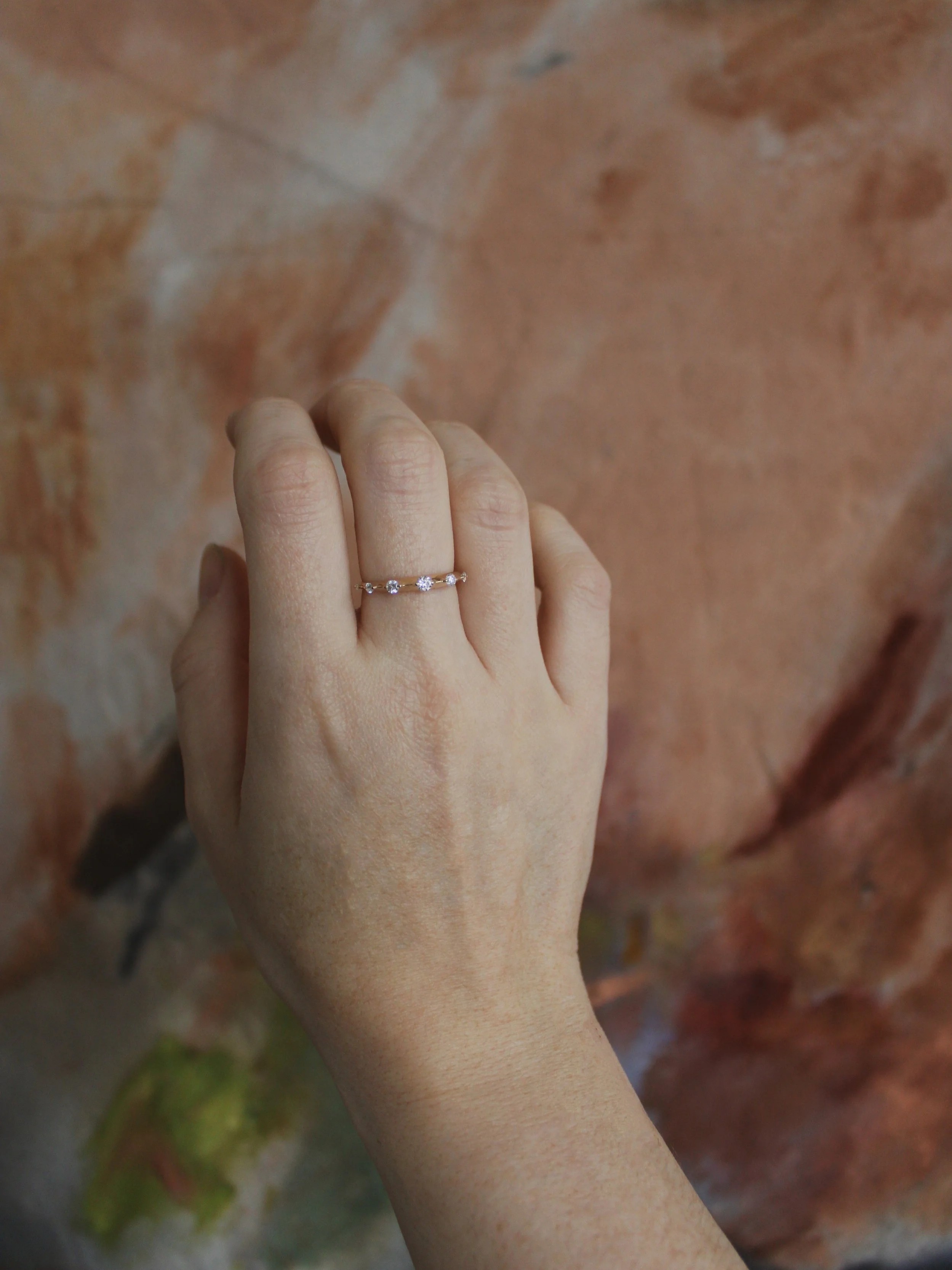 eris ring, diamond