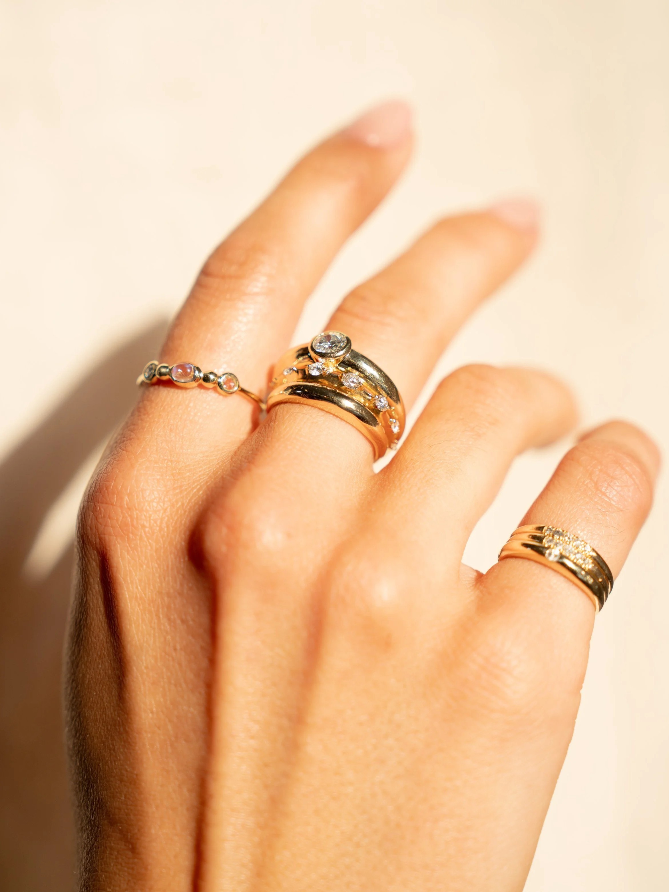 eris ring, diamond