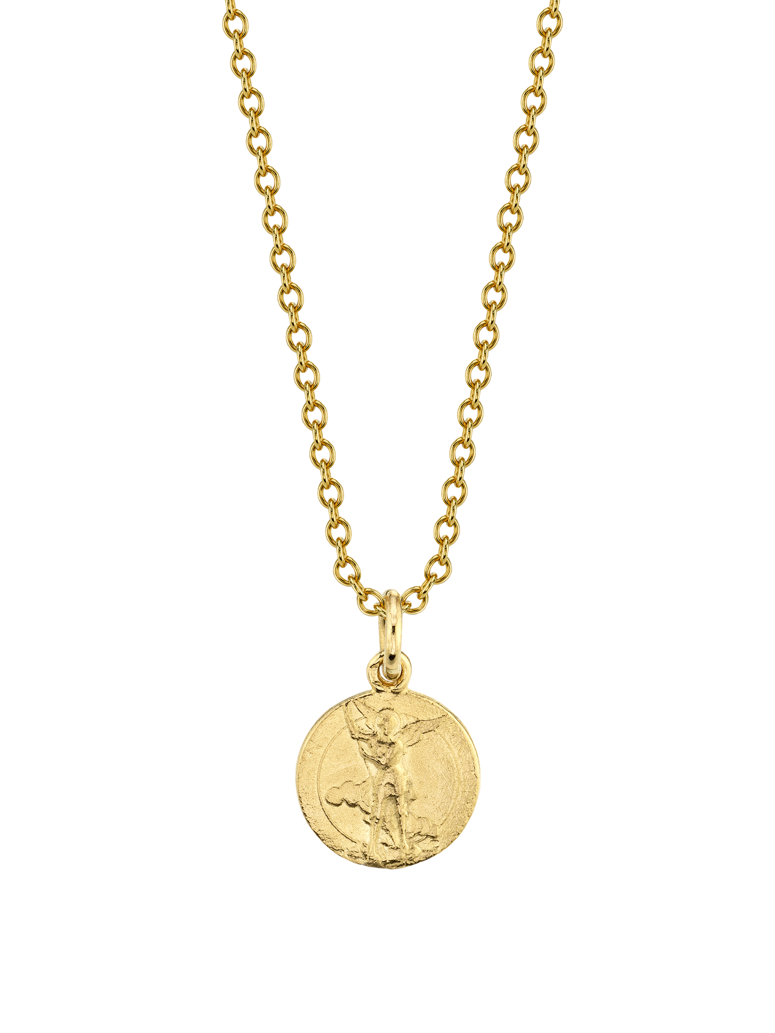 Guardian coin necklace