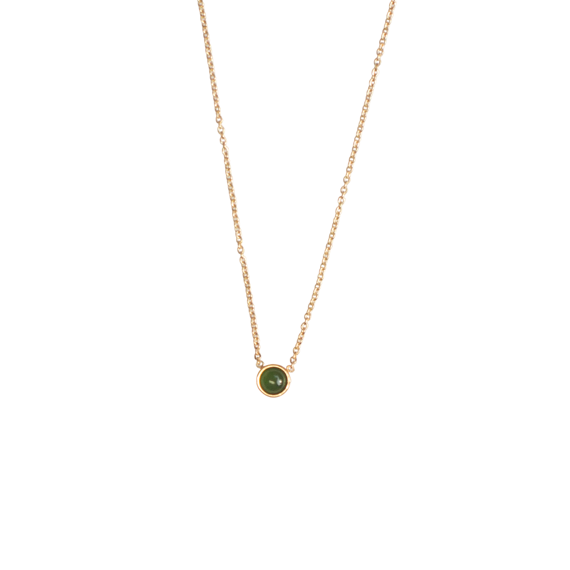 Baby Cab necklace jade