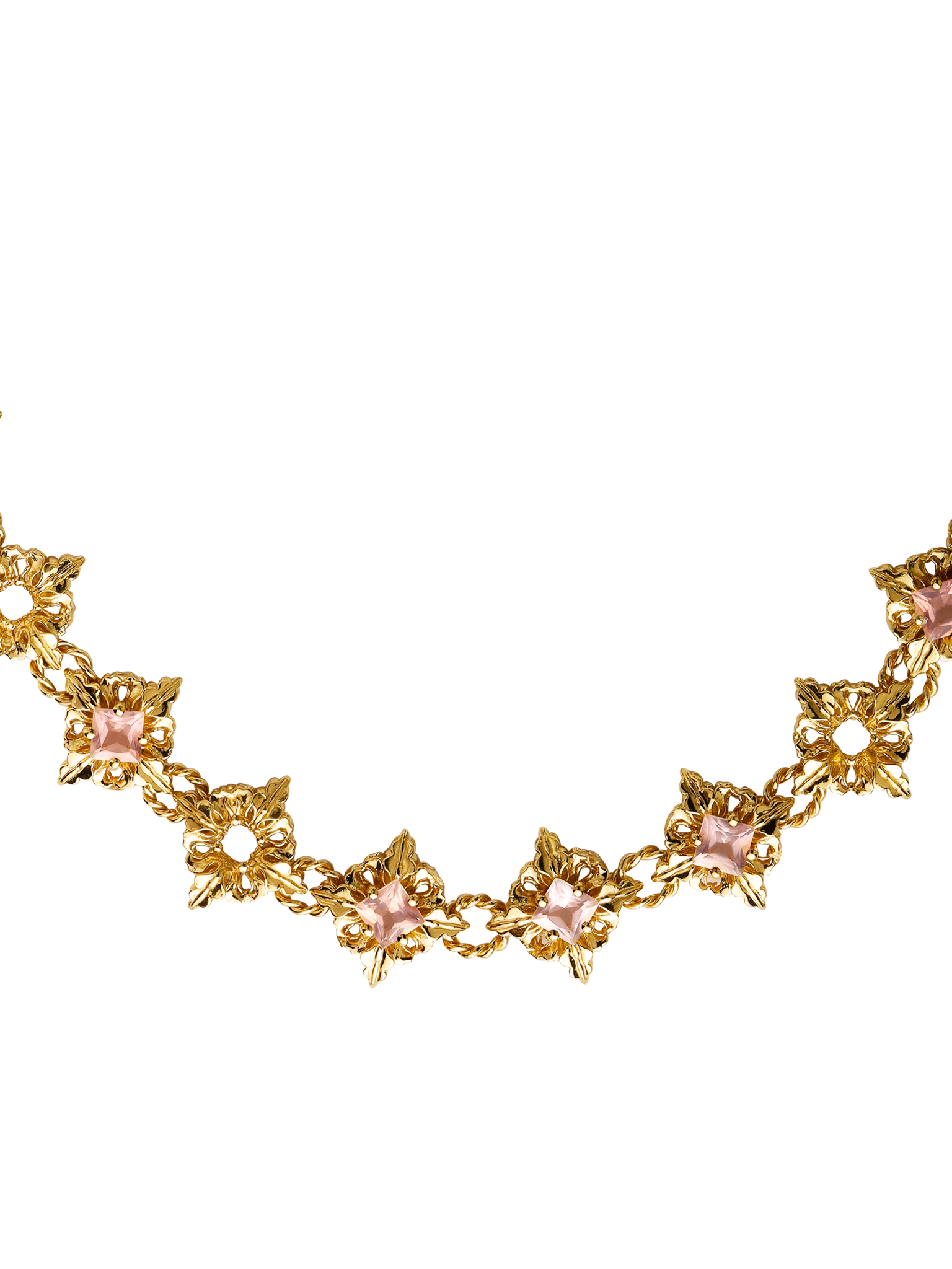 Allegorie blossom short necklace