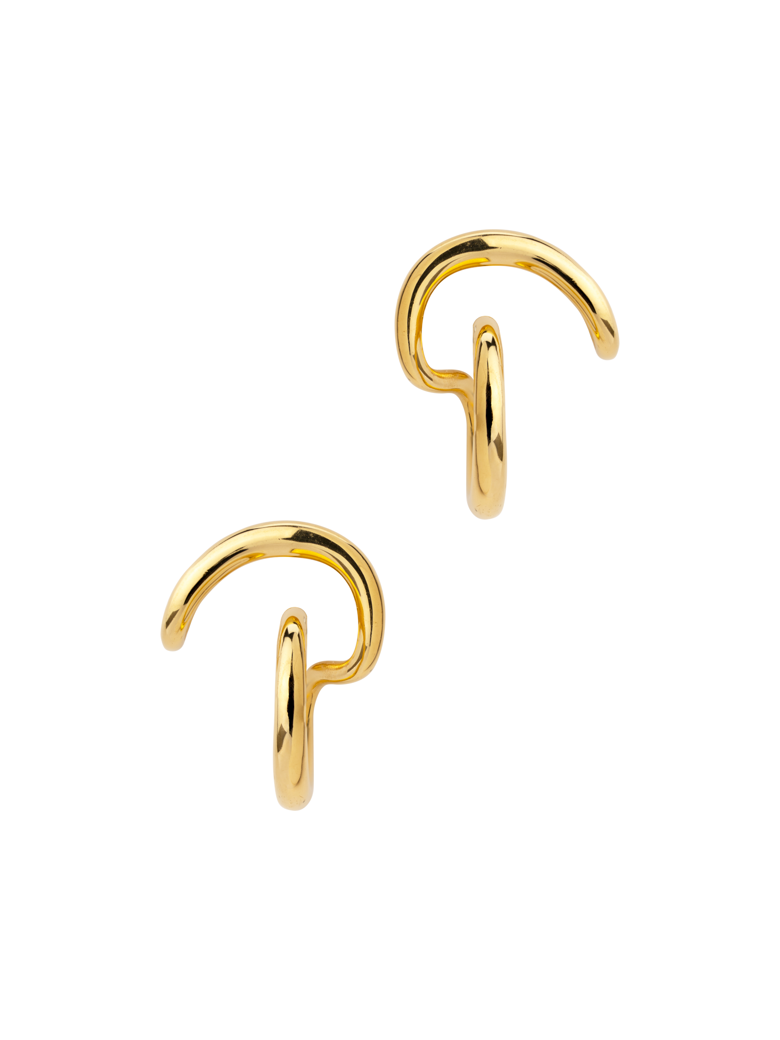 Charlotte Chesnais 18kt yellow gold Caracol earring