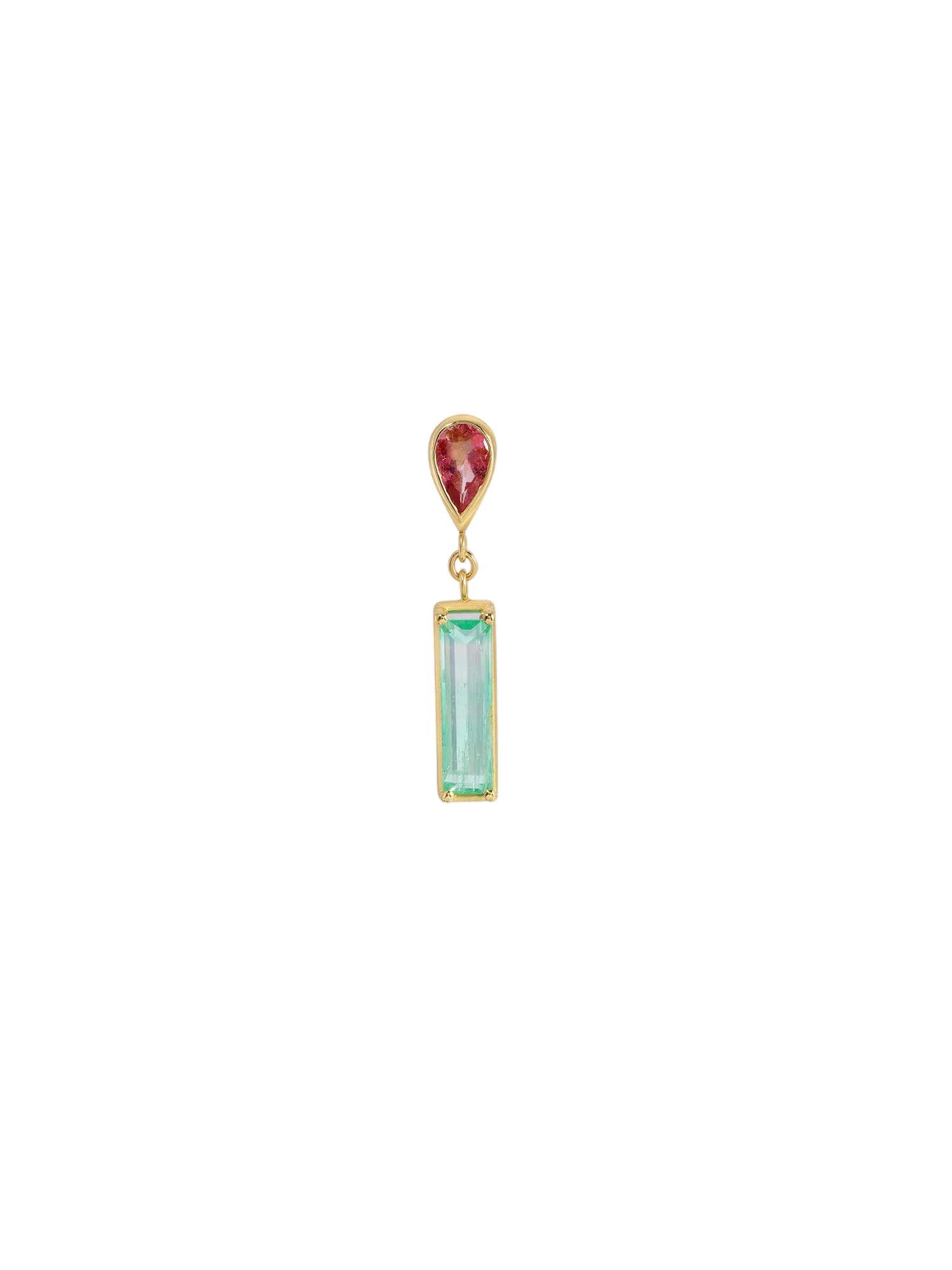 Little Gem Earring in Tourmaline