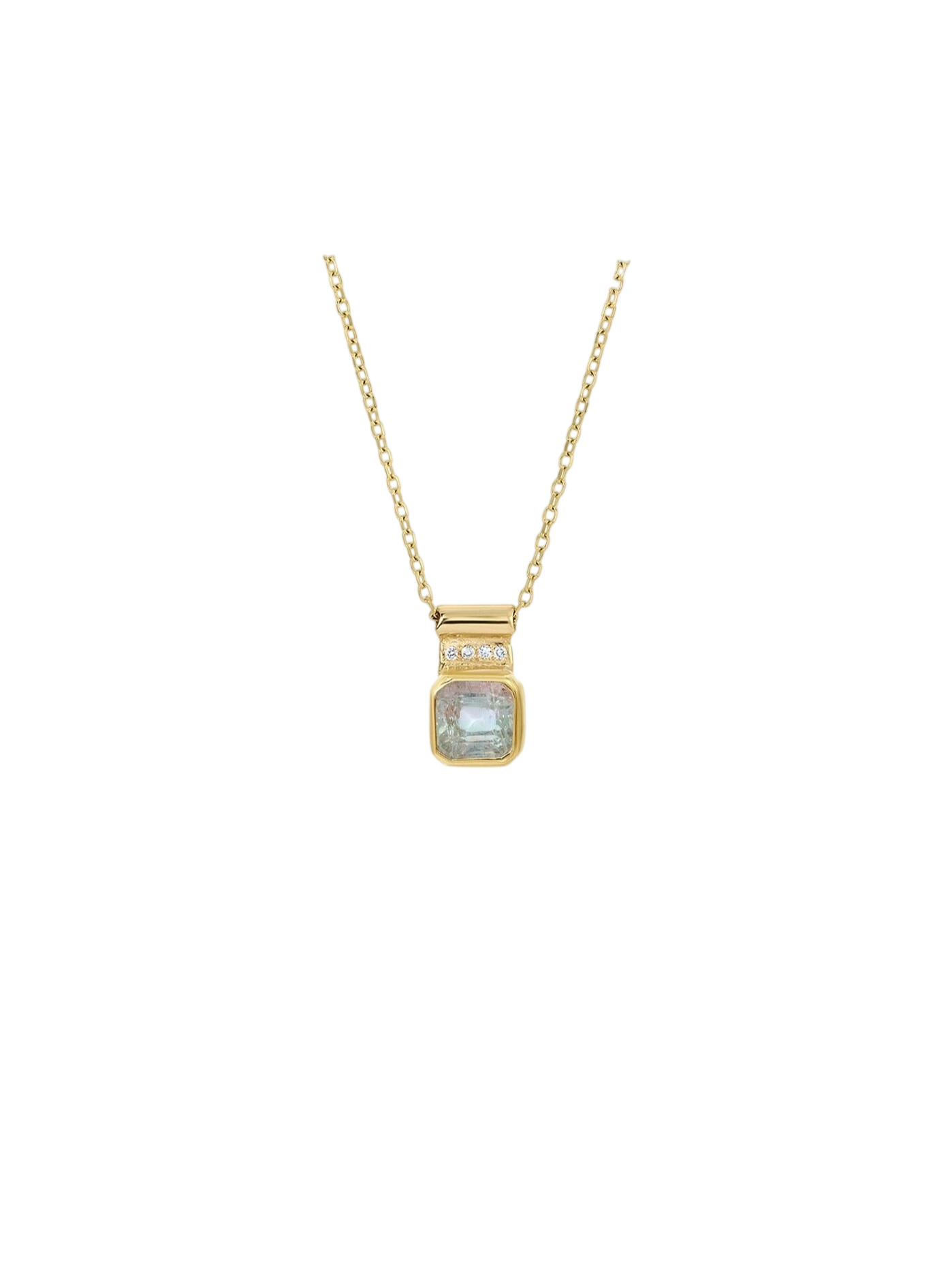 Stardust Necklace in Tiny Tourmaline