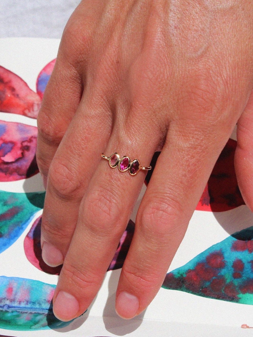 Trio Eye Ring