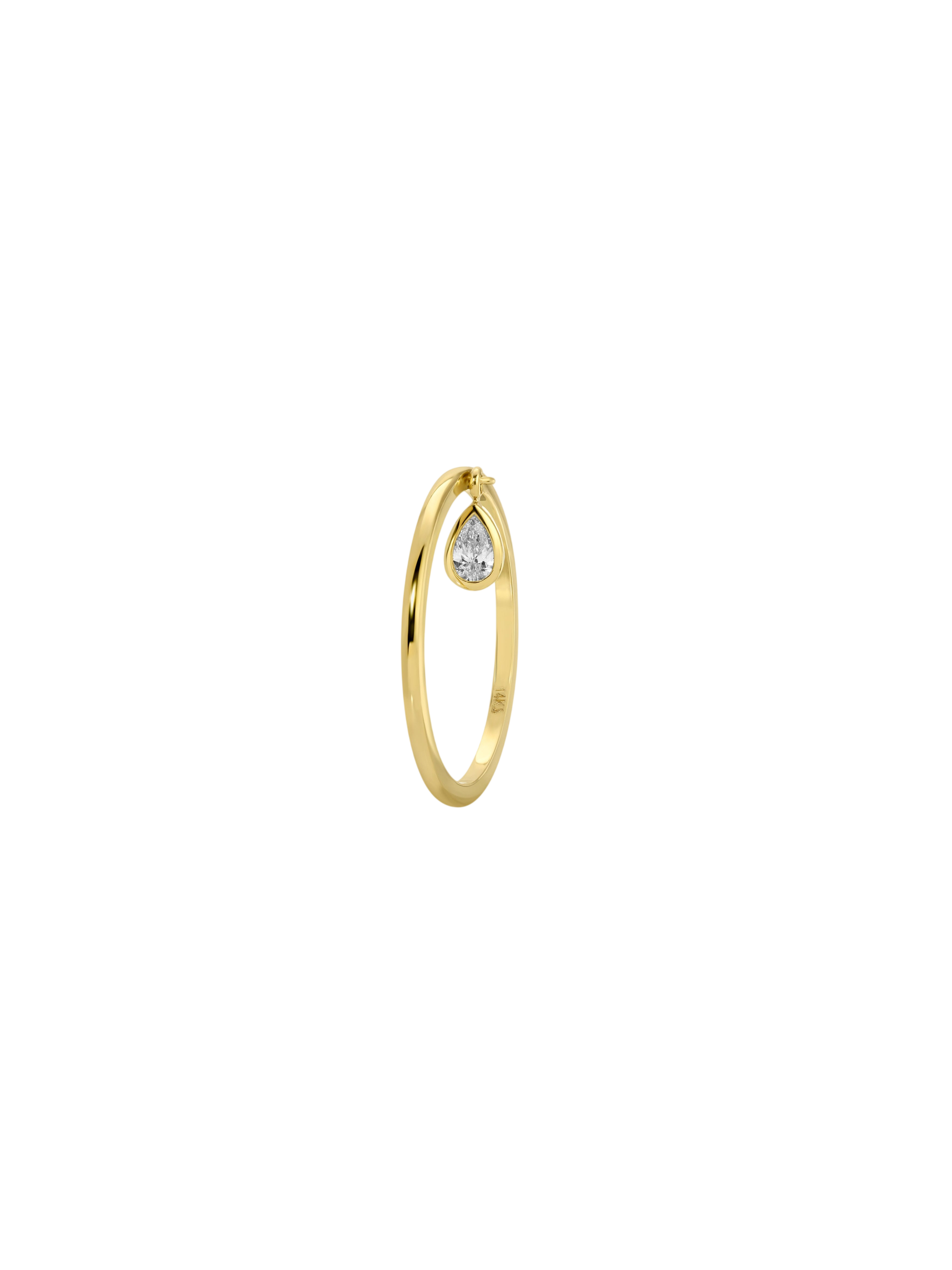 Diamond Dangle Ring