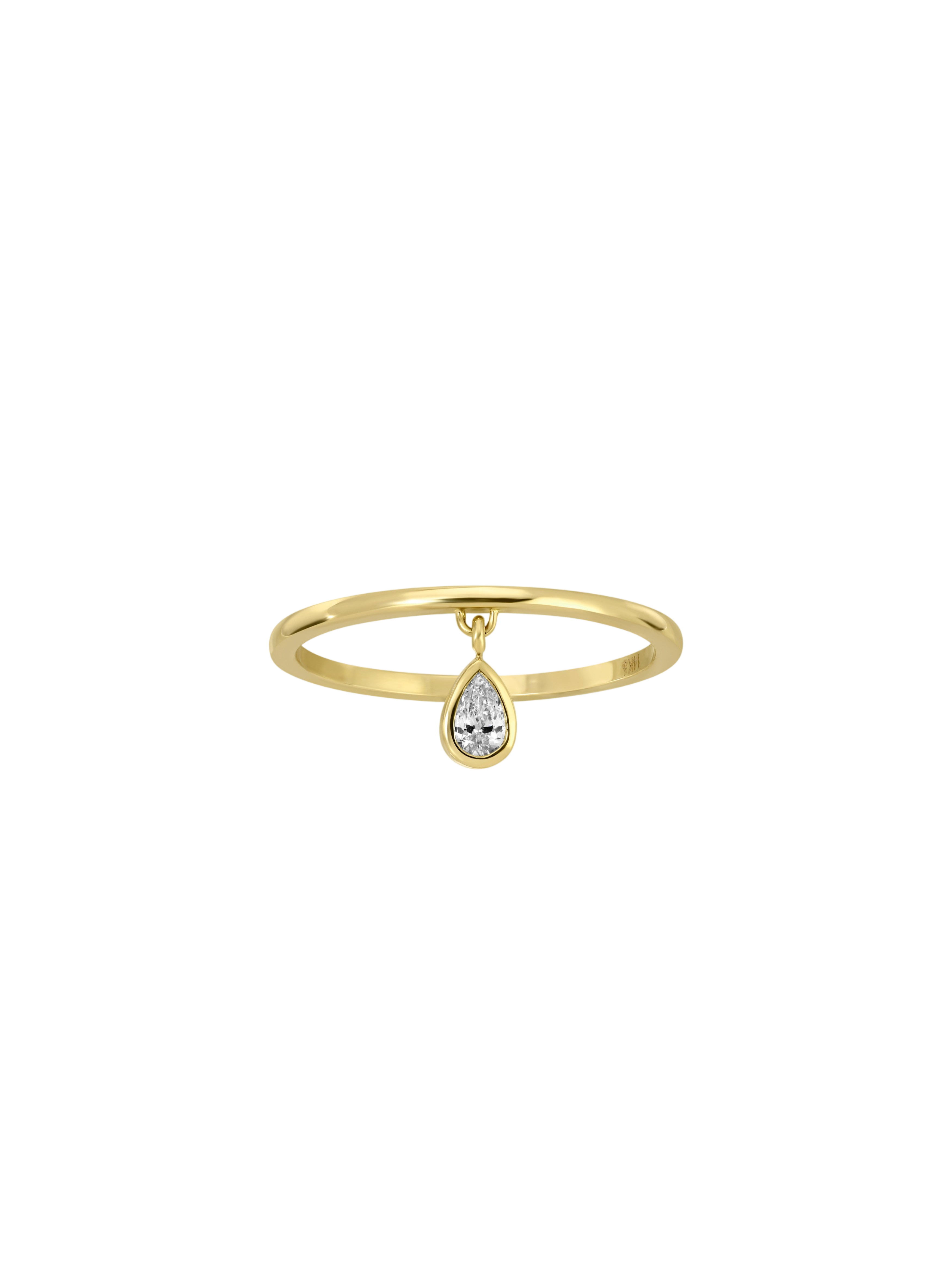 Diamond Dangle Ring