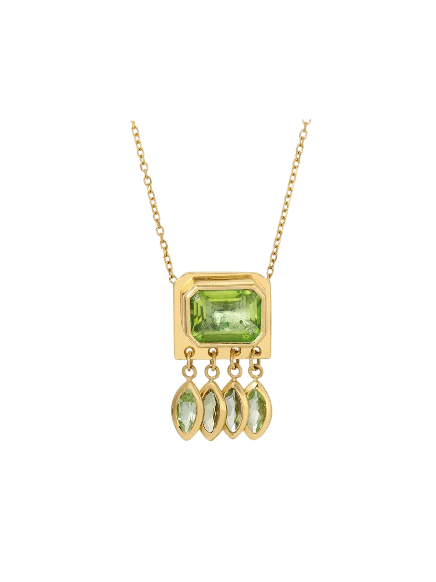 Lumen Necklace in Tourmaline