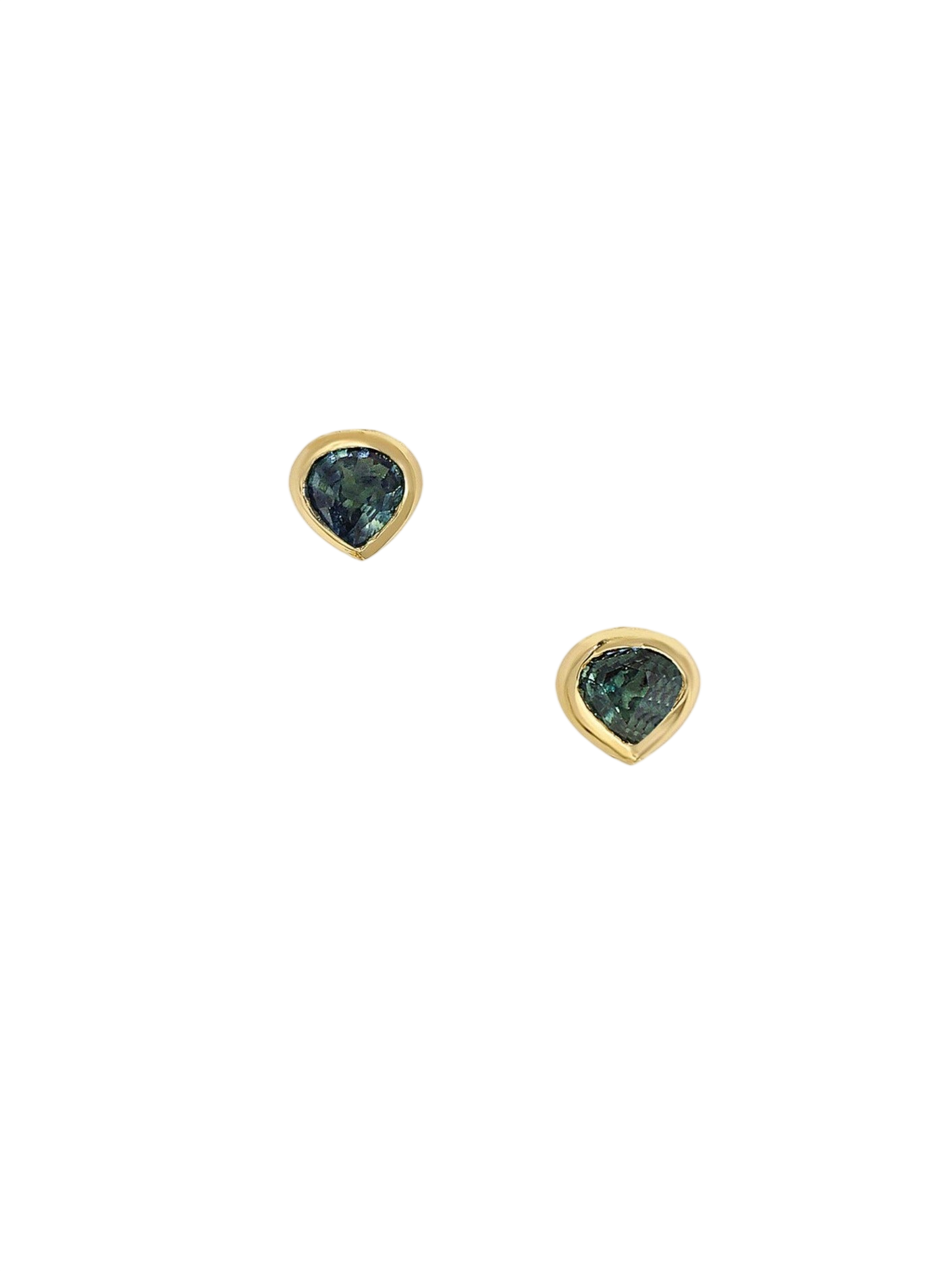 Sapphire Droplet Studs