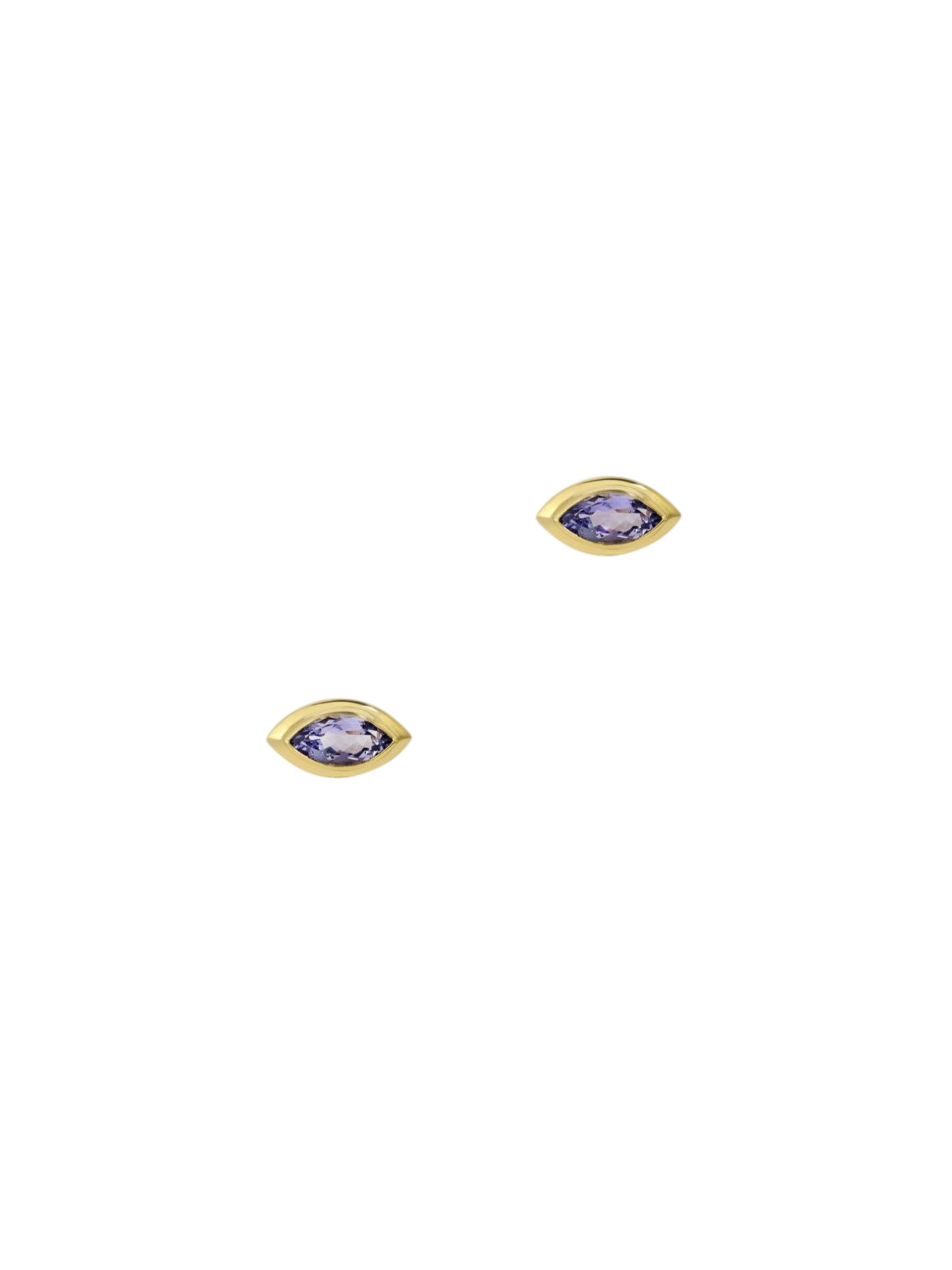 Eye Studs in Tanzanite