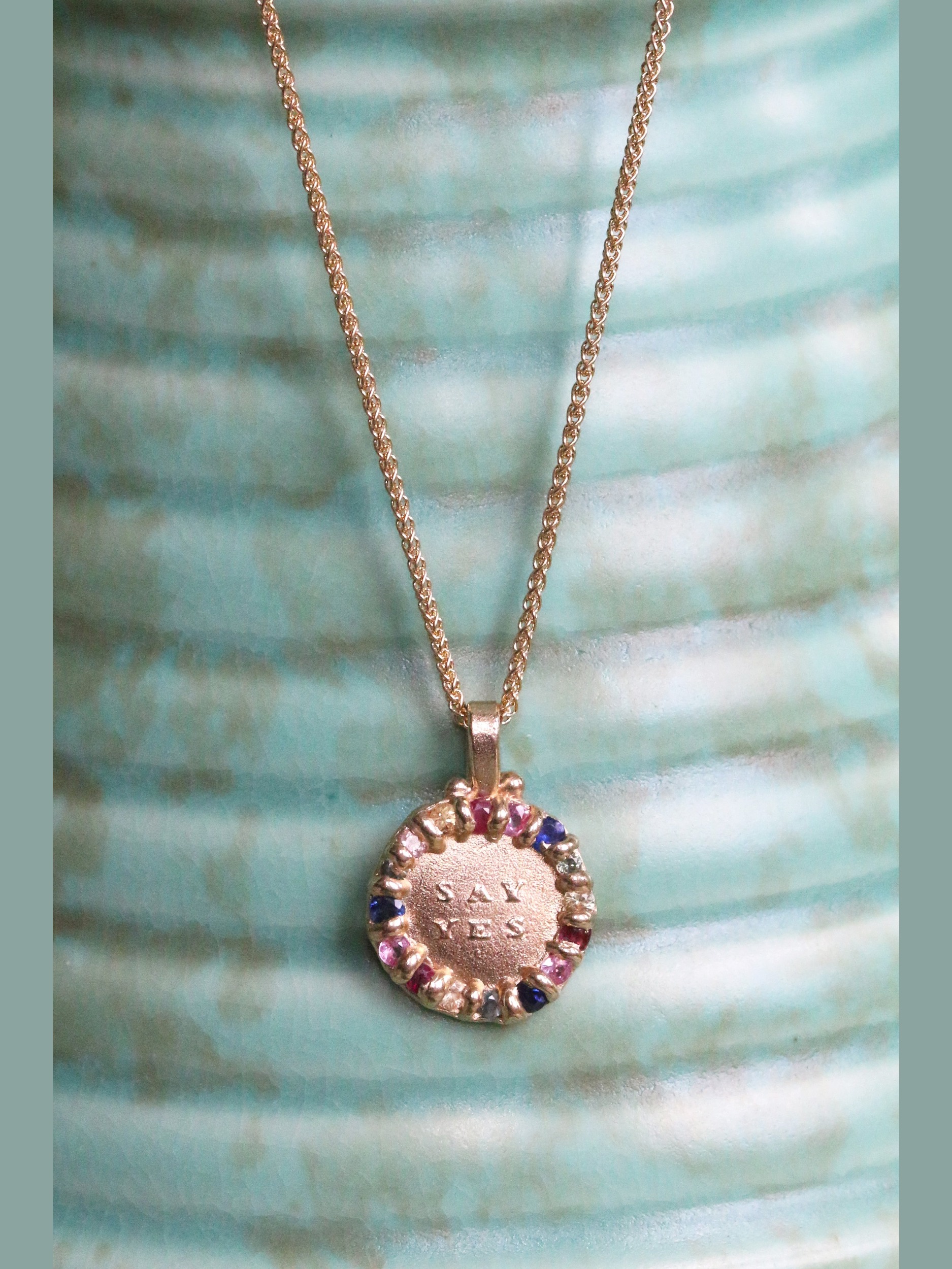 Say Yes Halo Pendant