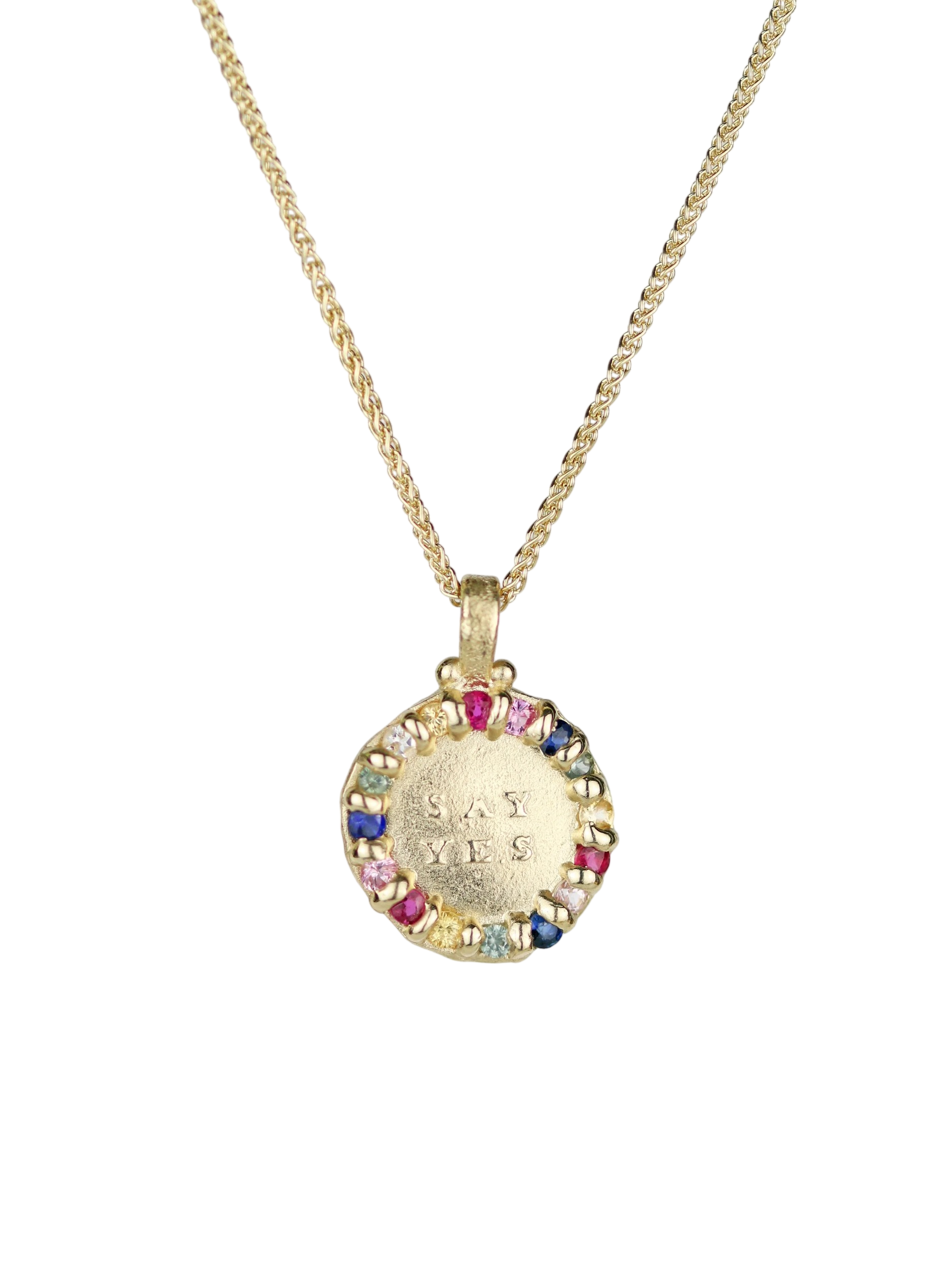Say Yes Halo Pendant photo