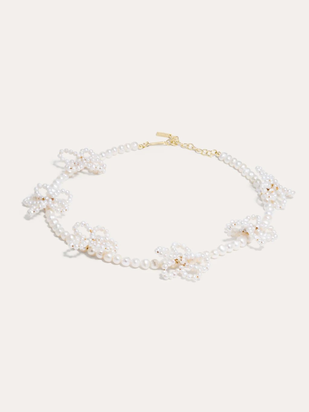 P142 Pearl and Recycled Gold Vermeil Necklace