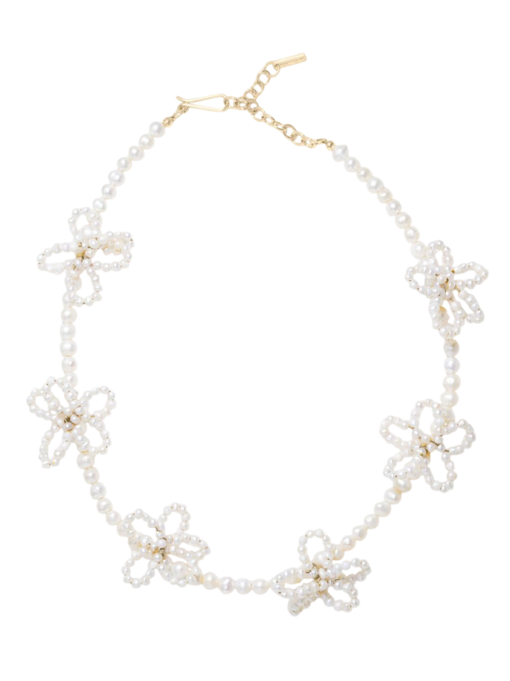 P142 Pearl and Recycled Gold Vermeil Necklace