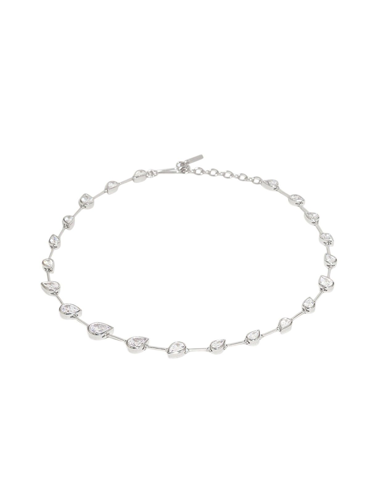 Myriad - Zirconia and Recycled Silver Necklace