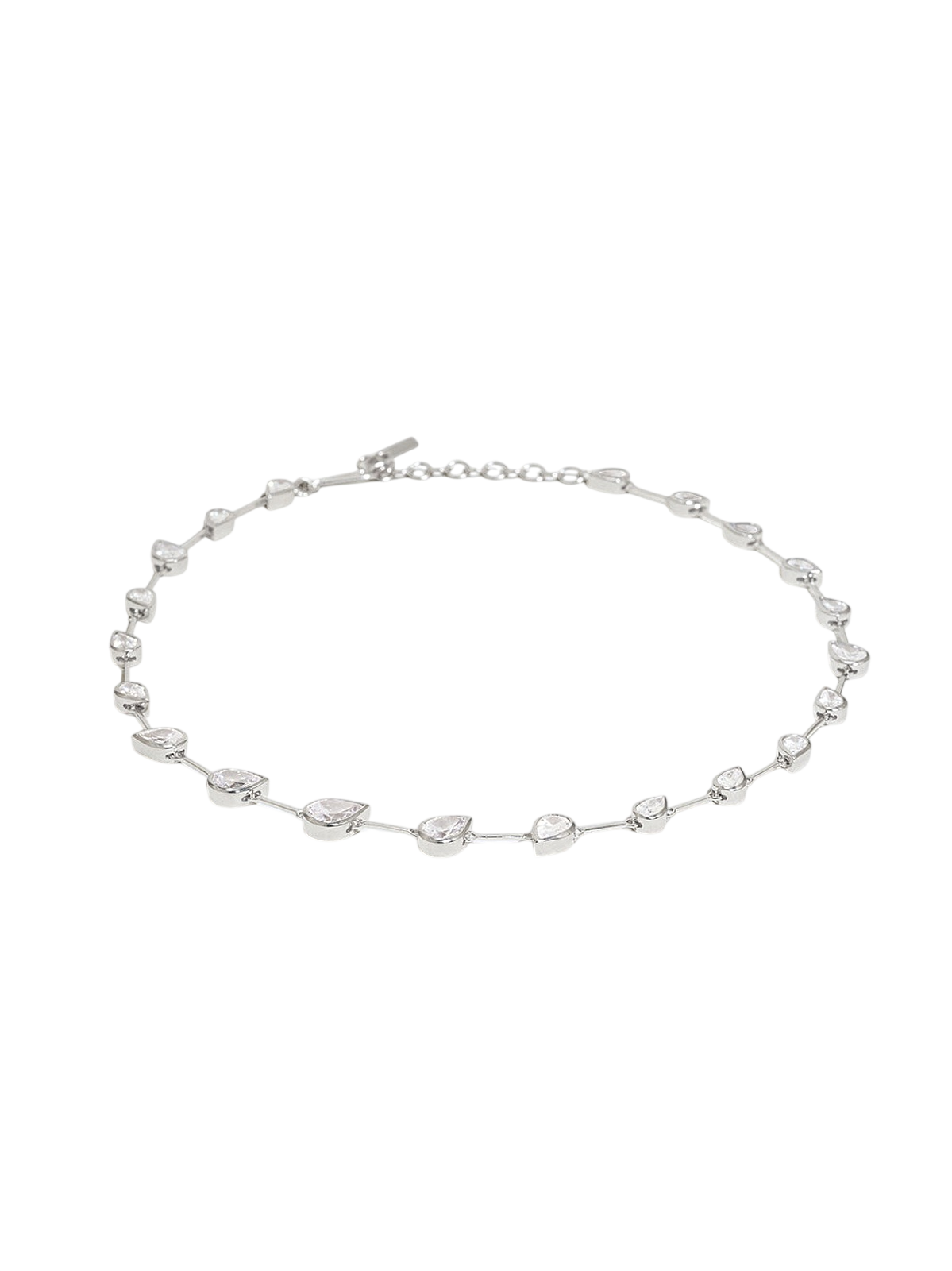 Myriad - Zirconia and Recycled Silver Necklace