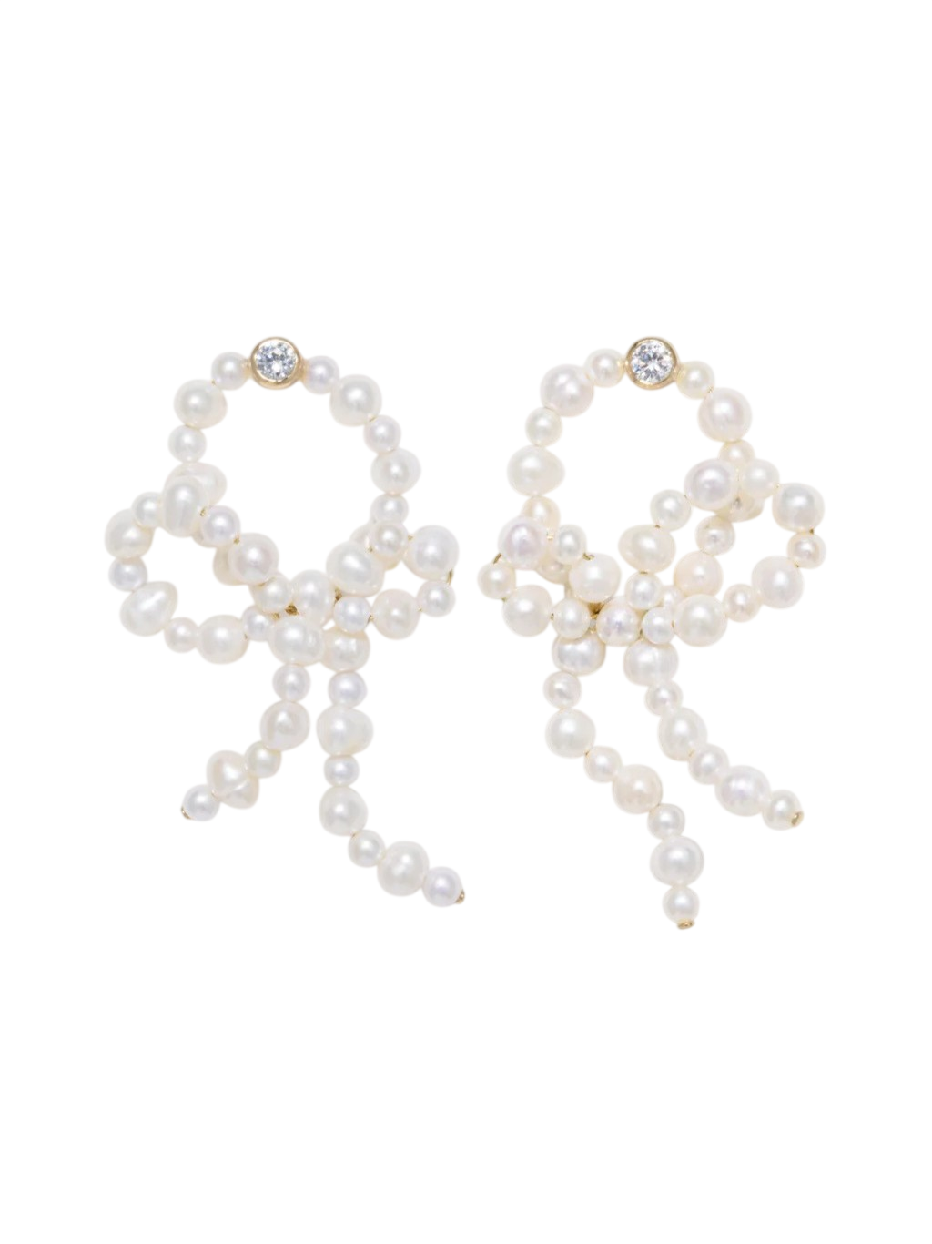Loop‐the‐Loop Earrings