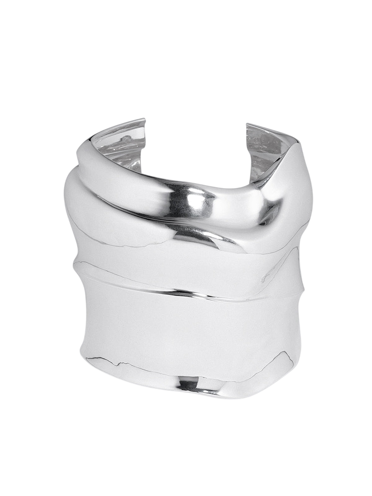 Foreshore - Silver Plated Cuff photo
