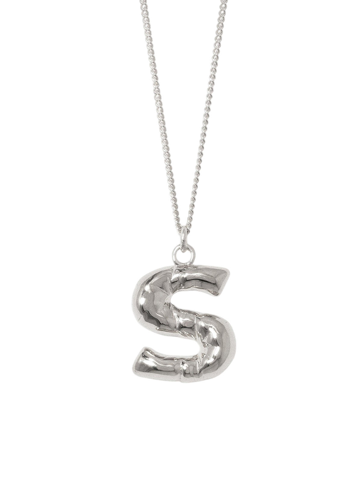 Classicworks™ S - Recycled Sterling Silver Necklace photo
